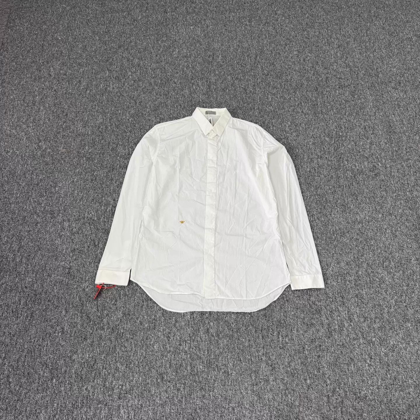 Dior Dior Bee Embroidery LS Business Shirt 41 99 New Size US L / EU 52-54 / 3 - 1 Thumbnail