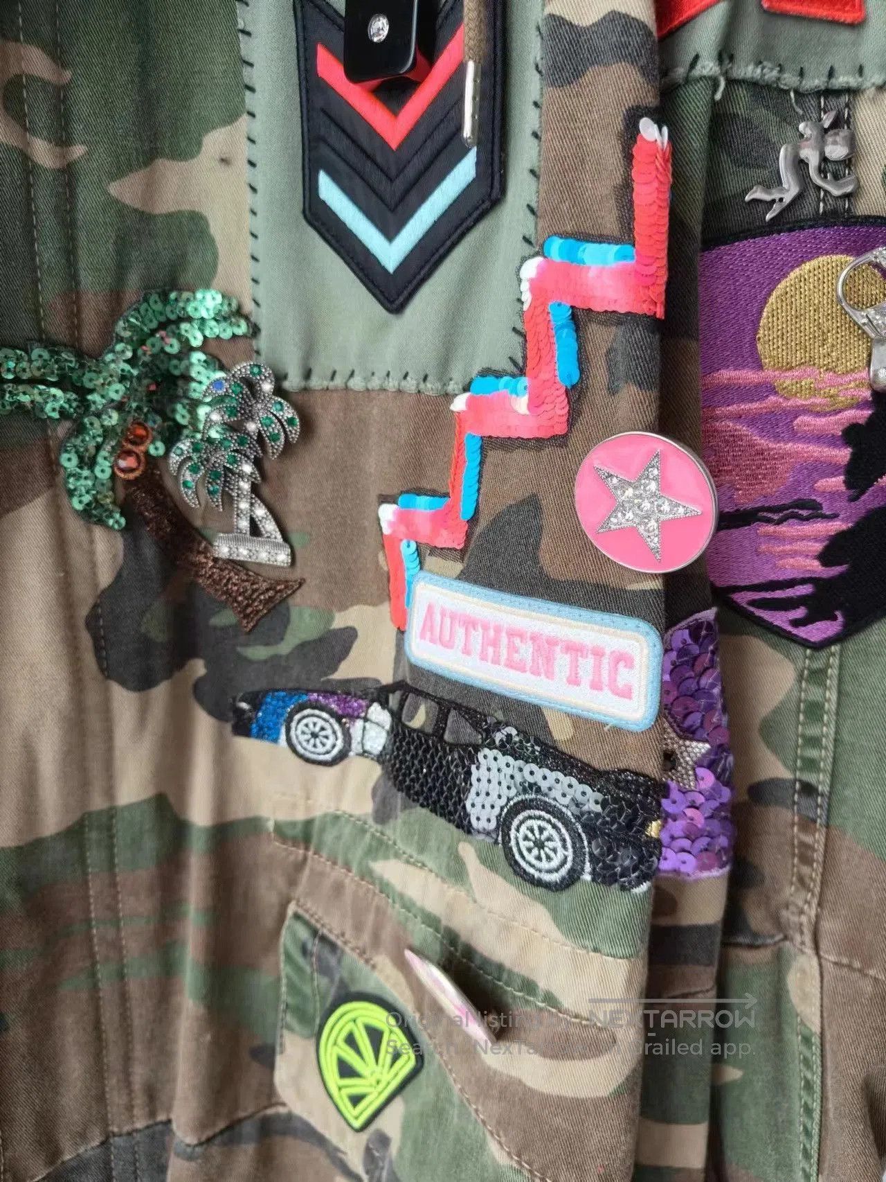 Marc Jacobs Marc Jacobs Camouflage Patch Coat. Size M / US 6-8 / IT 42-44 - 3 Thumbnail