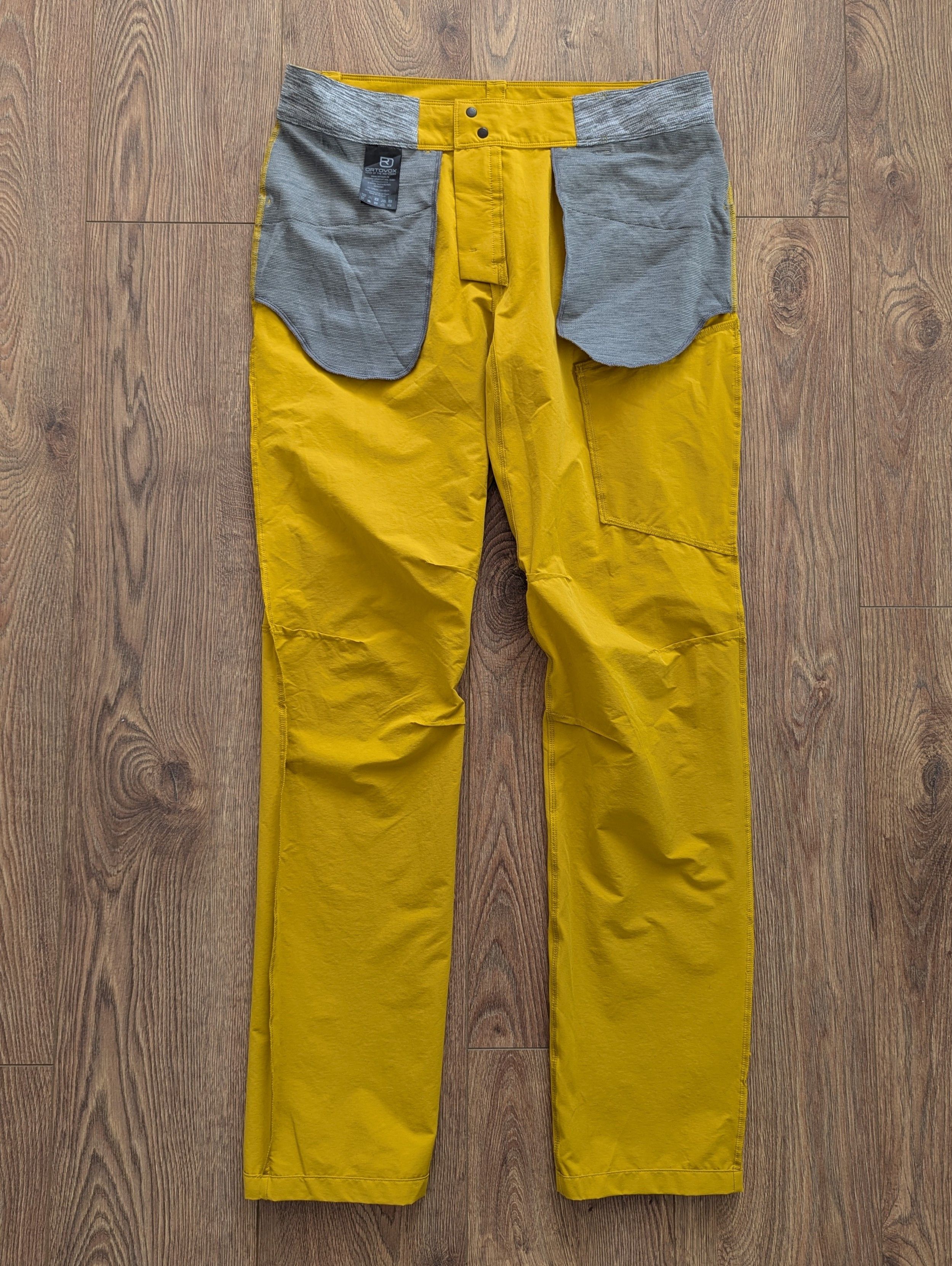 ORTOVOX ORTOVOX Pelmo Pants Size M Yellow Outdoor Trekking Hiking Size US 34 / EU 50 - 14 Thumbnail