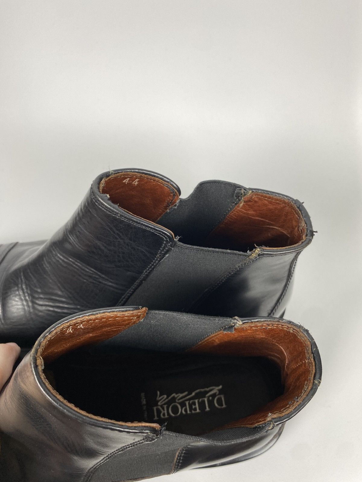 Other D.Lepori Daniele Lepori Chelsea Boots Genuine Leather 44 Size US 11 / EU 44 - 10 Thumbnail