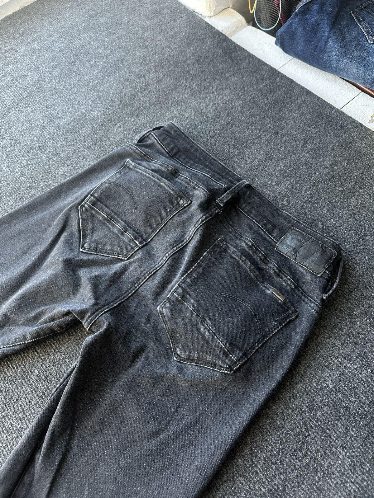G-Star VNTG🚨G STAR RAW Jeans Washed Distressed Denim y2k Size 27" / US 4 / IT 40 - 8 Thumbnail
