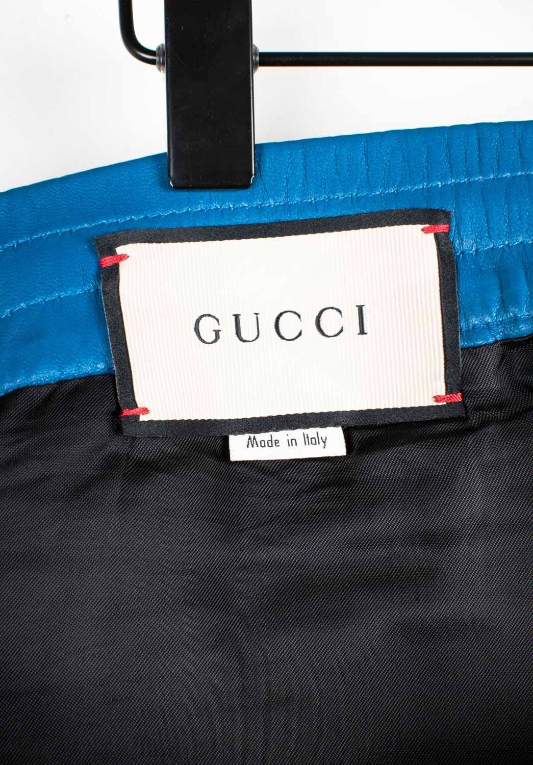 Gucci Gucci Men Leather Pants Casual Size IT48-M/L, S1484 Size US 32 / EU 48 - 6 Thumbnail