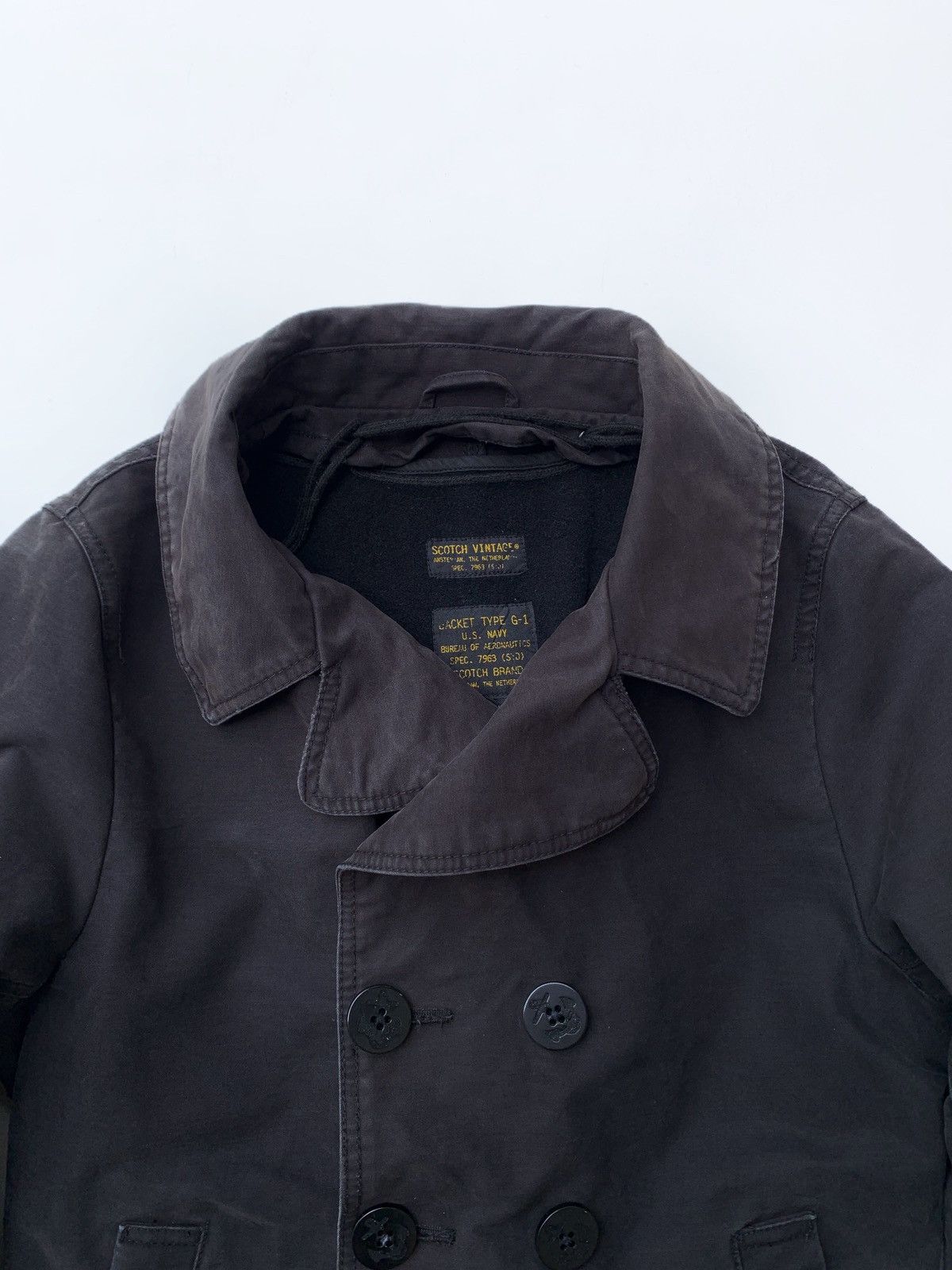 Scotch & Soda scotch soda engineered garment pea coat jacket Size US L / EU 52-54 / 3 - 5 Thumbnail