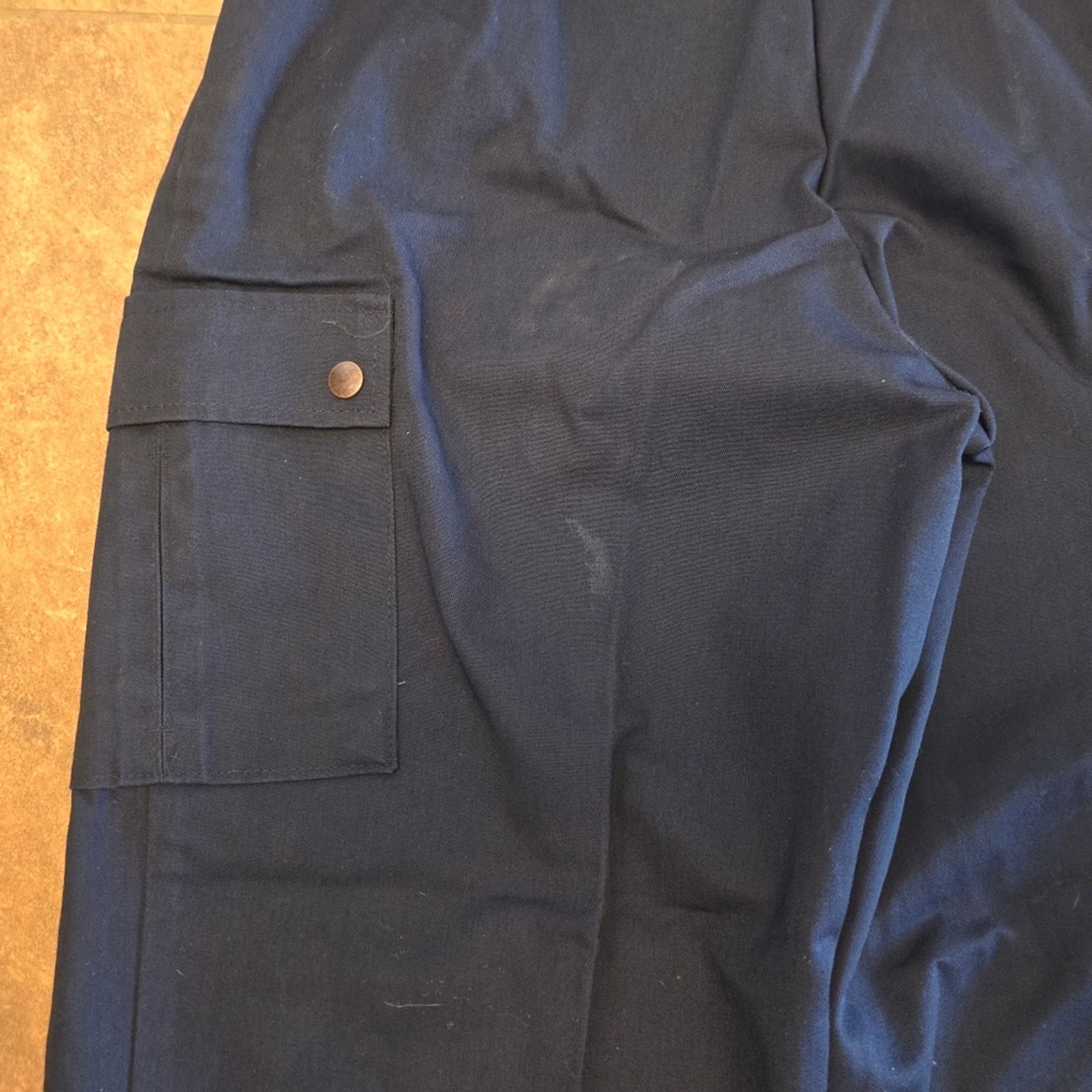 Other Navy | ARAMARK | Utility Cargo Pant Size 36" / US 14 / IT 50 - 3 Thumbnail