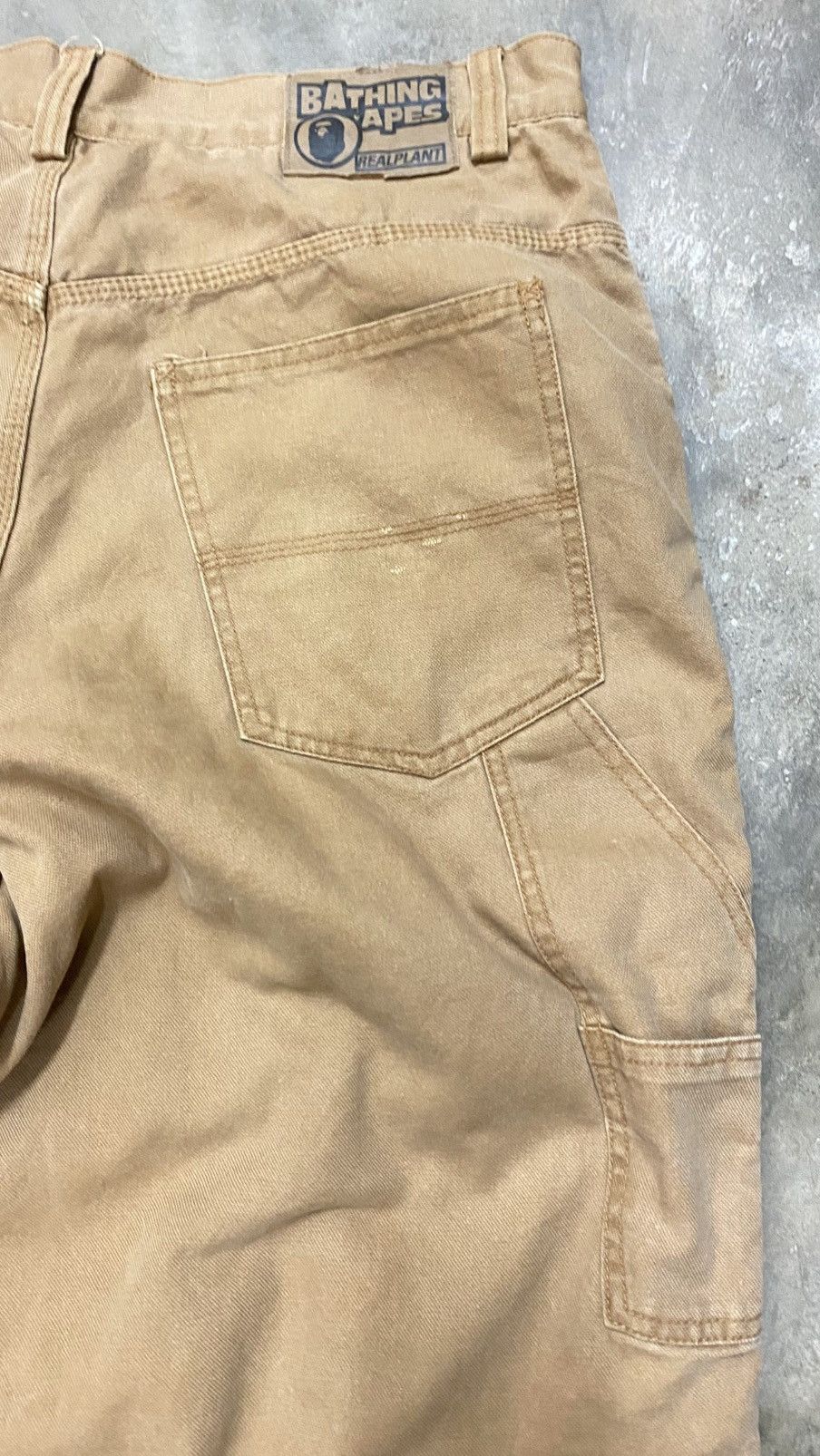 Bape × Vintage 🔥 Rare 🔥 Vintage BAPE Carpenters Pants For Winter Wear Size US 34 / EU 50 - 6 Thumbnail