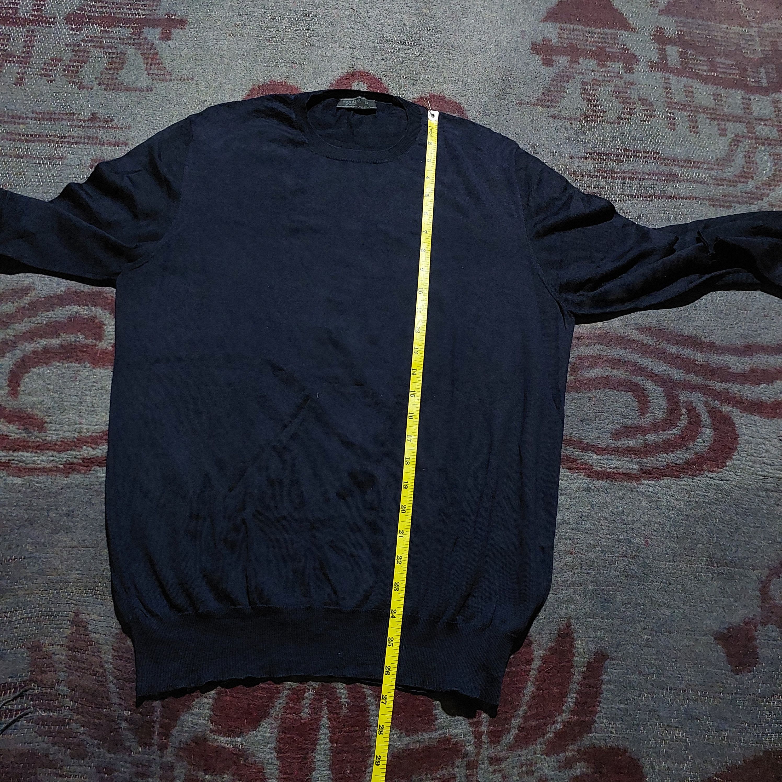 Prada Prada 2019 navy wool knitwear Size US S / EU 44-46 / 1 - 18 Thumbnail