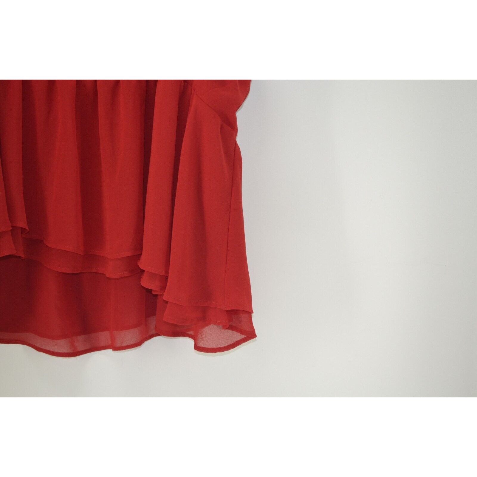 Other Torrid Women's Red Valentines Spaghetti Strap Tiered Ruffled Size 4XL / US 24-26 - 17 Thumbnail