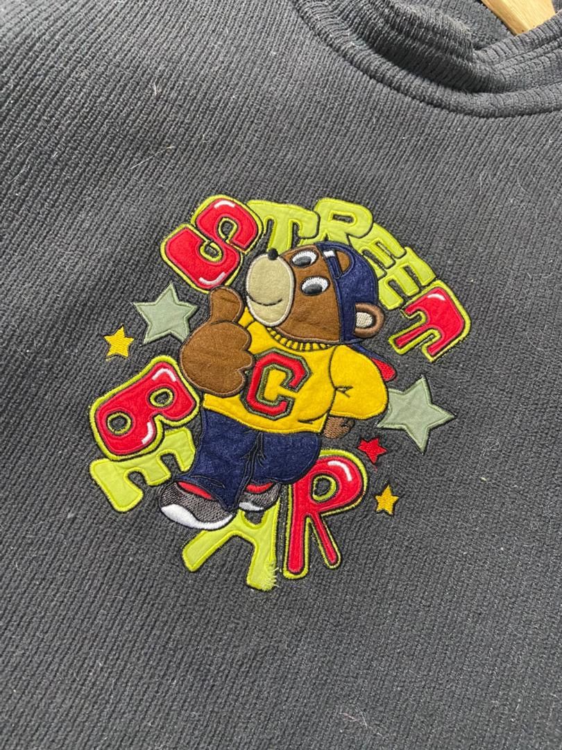 Jean Charles De Castelbajac Castelbajac Street Bear Embroidery Pullover Sweater (205) Size US XS / EU 42 / 0 - 5 Thumbnail