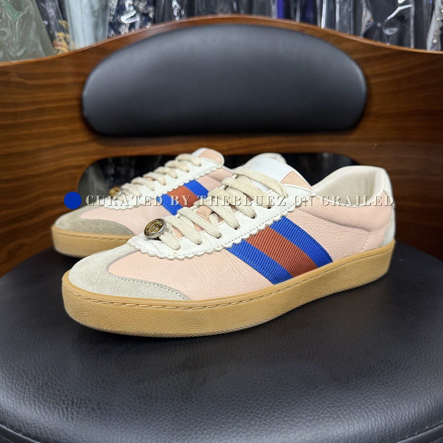 Gucci Gucci G74 Web Training Shoes Size US 8.5 / IT 38.5 - 1 Thumbnail