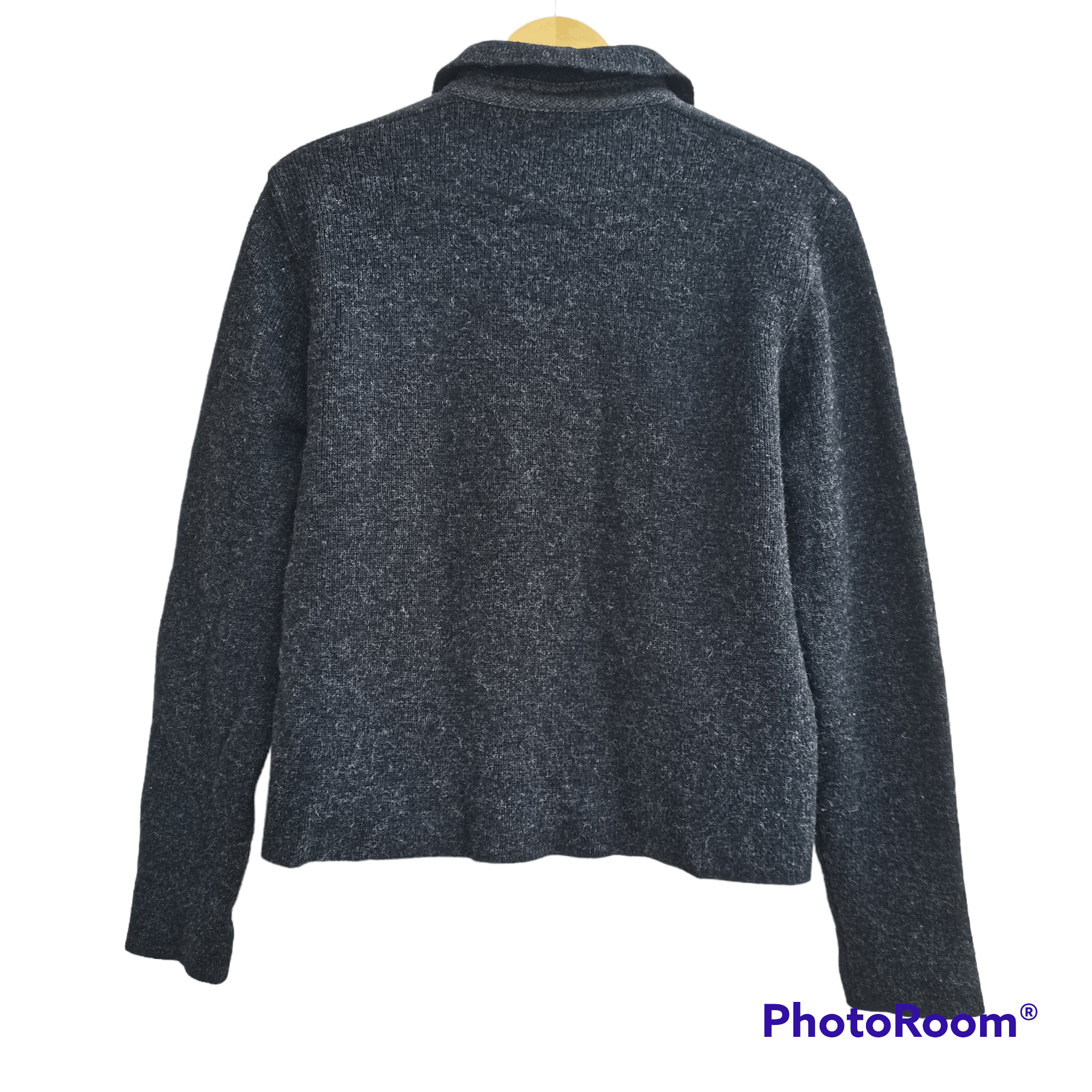 Japanese Brand Steals🔥Vintage PPFM Wool Knitted Button Up Jacket Size US L / EU 52-54 / 3 - 2 Thumbnail