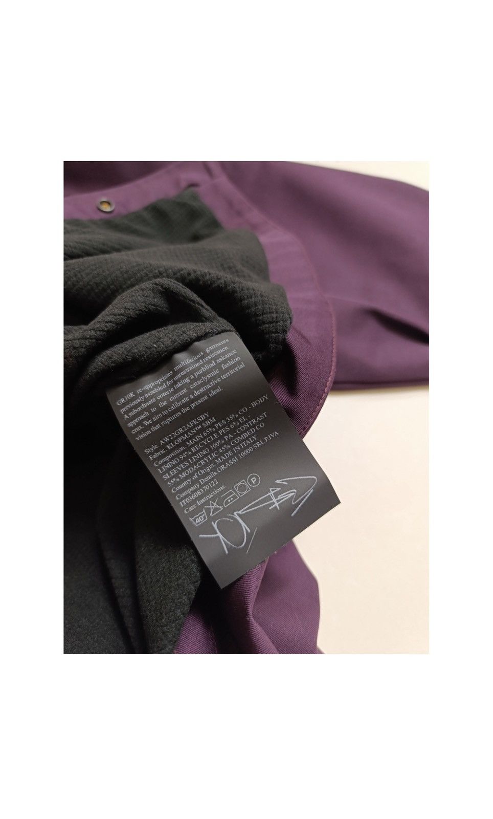 GR10K GR10K AW22 Klopman Polartec Overshirt Size US L / EU 52-54 / 3 - 5 Thumbnail