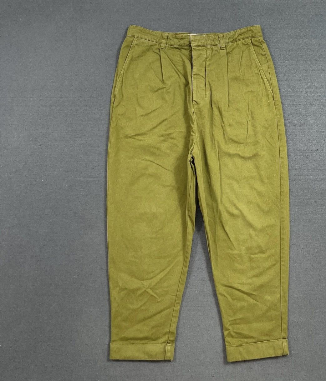 AMI AMI PARIS Twill Chinos Pants J16 Size US 34 / EU 50 - 1 Thumbnail