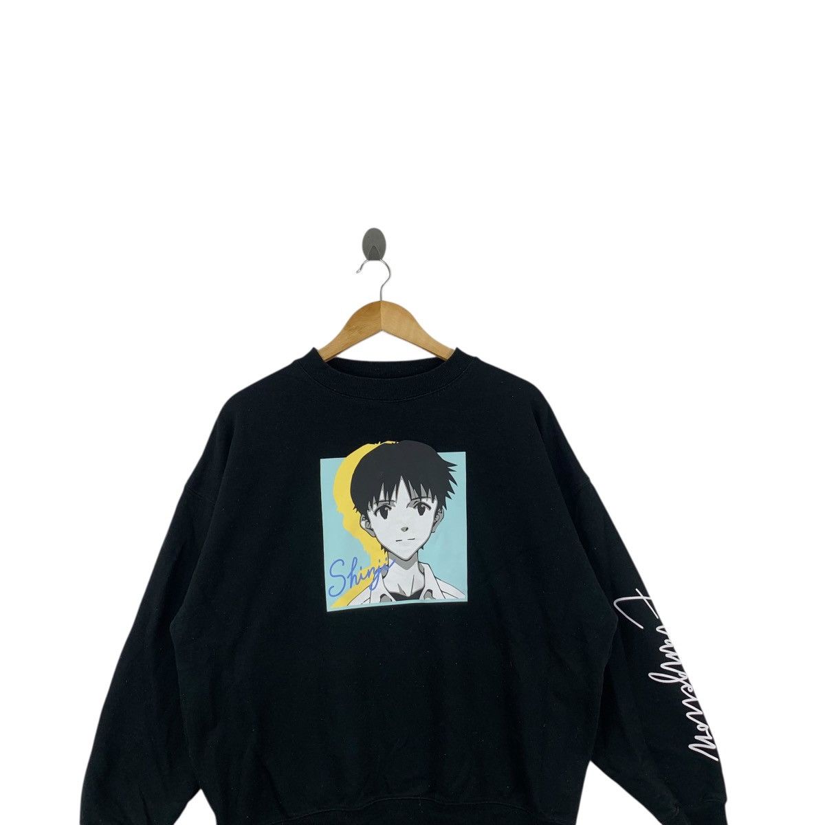 Anime ANIME EVANGELION SHINJI Ikari Neon Genesis Baggy Sweatshirt Size M / US 6-8 / IT 42-44 - 2 Thumbnail