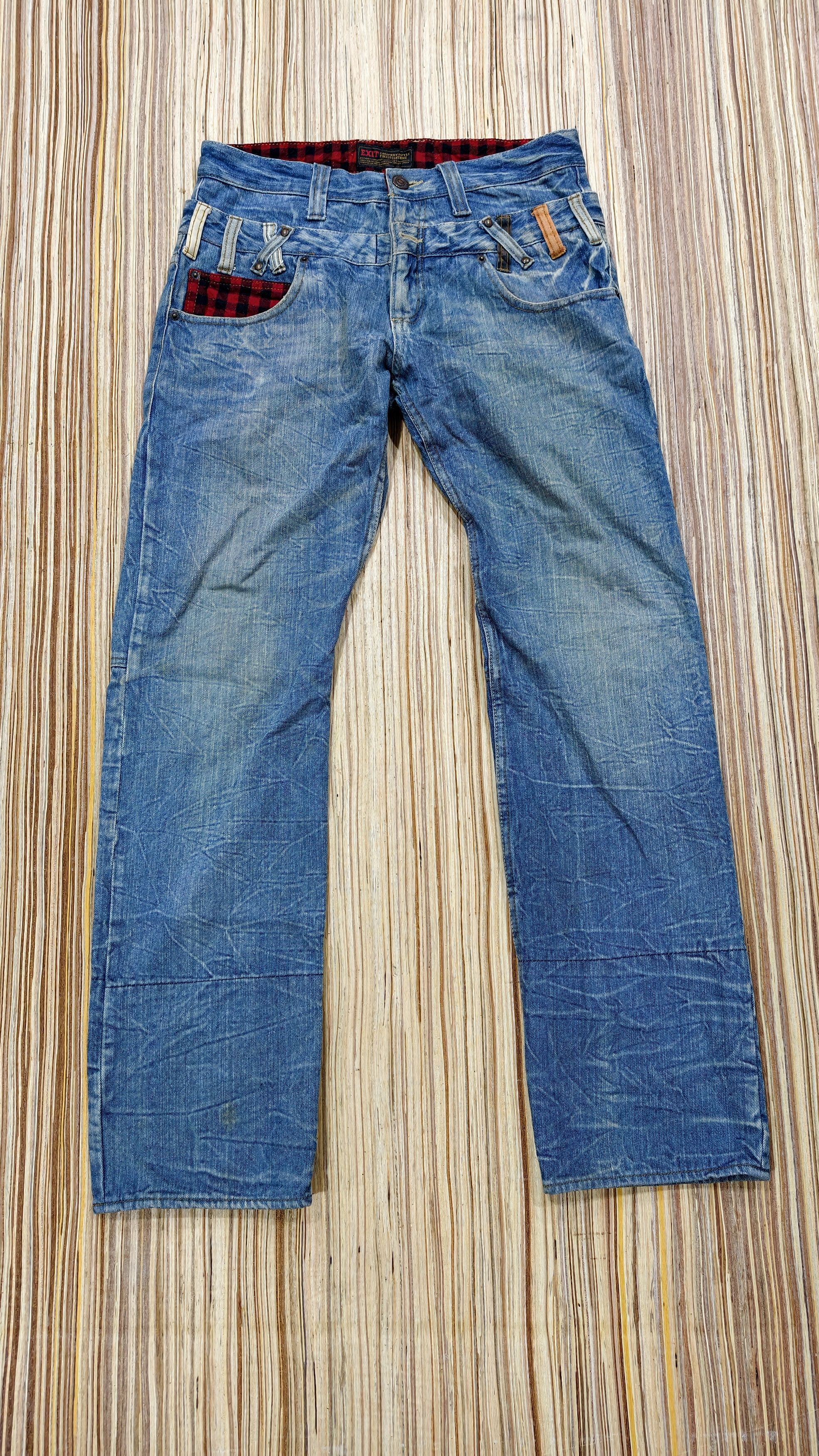 Japanese Brand Exit double waist jeans Size US 32 / EU 48 - 1 Thumbnail
