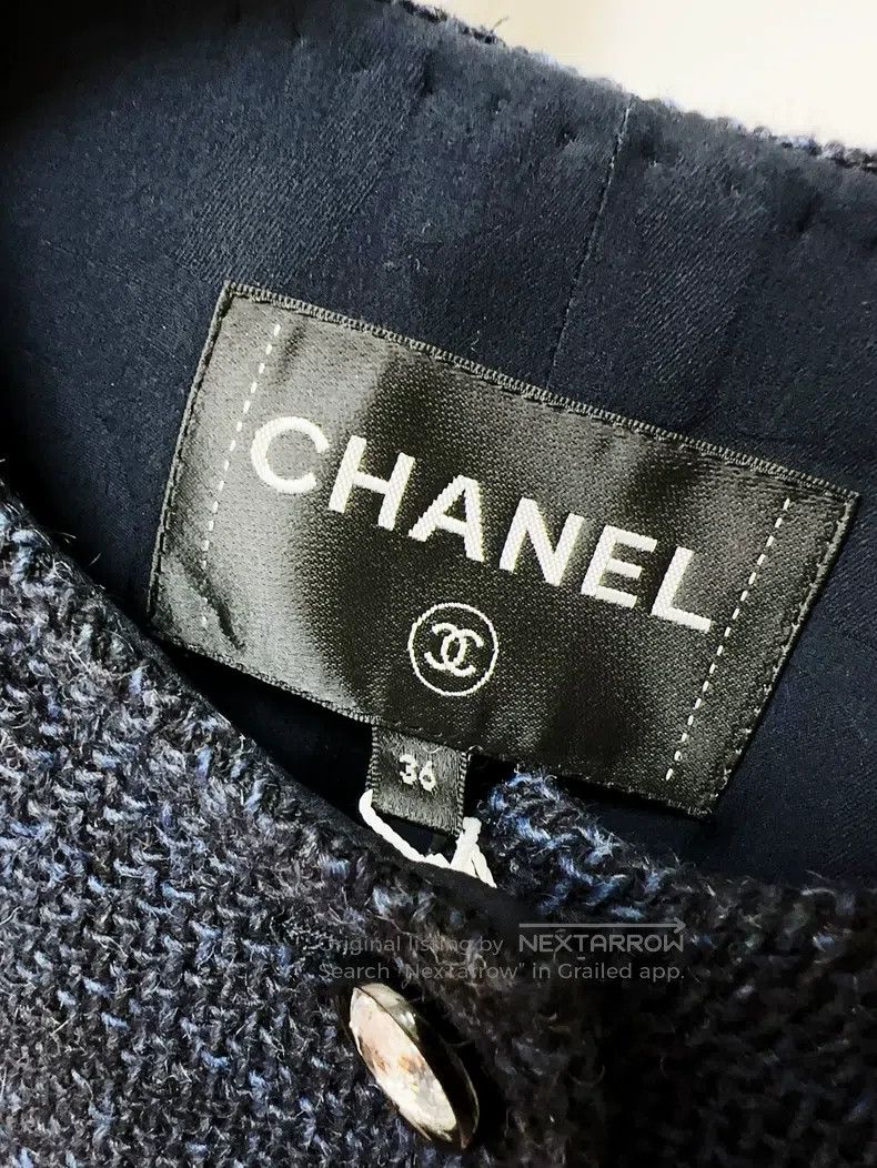 Chanel Chanel 21B autumn and winter preview dark blue diamond but Size XS / US 0-2 / IT 36-38 - 6 Thumbnail