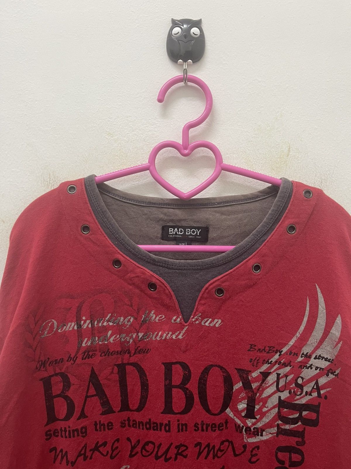If Six Was Nine Rare Vintage BADBOY Long Sleeves Hip Hop Rap Poetic Size US L / EU 52-54 / 3 - 3 Thumbnail