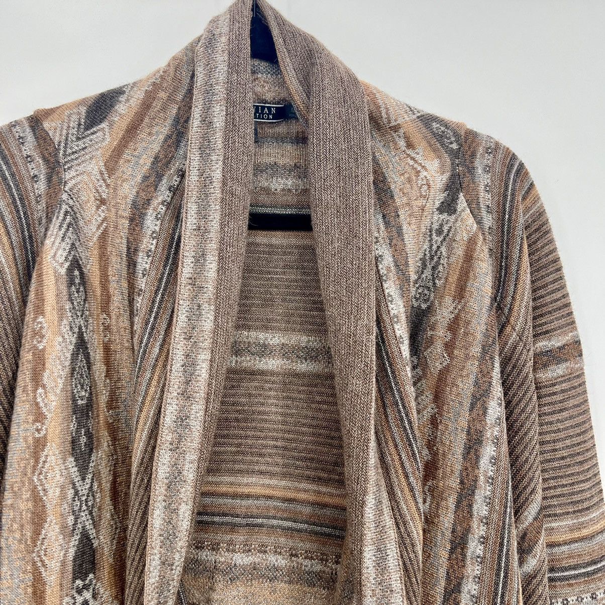 Other Peruvian Connection Baby Alpaca Silk Open Knit Cardigan M Size M / US 6-8 / IT 42-44 - 2 Thumbnail