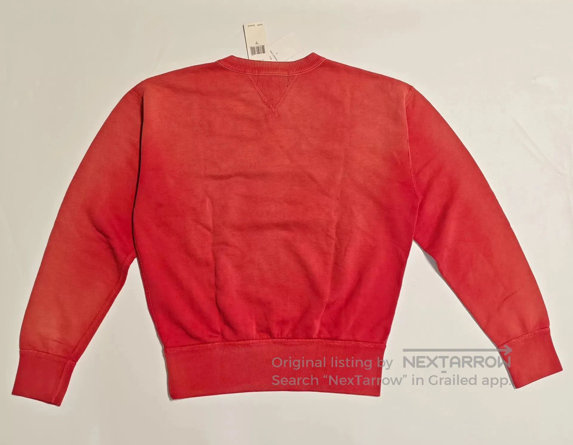 RRL Ralph Lauren ralph lauren rrl vintage red sweatshirt. Size US S / EU 44-46 / 1 - 7 Thumbnail