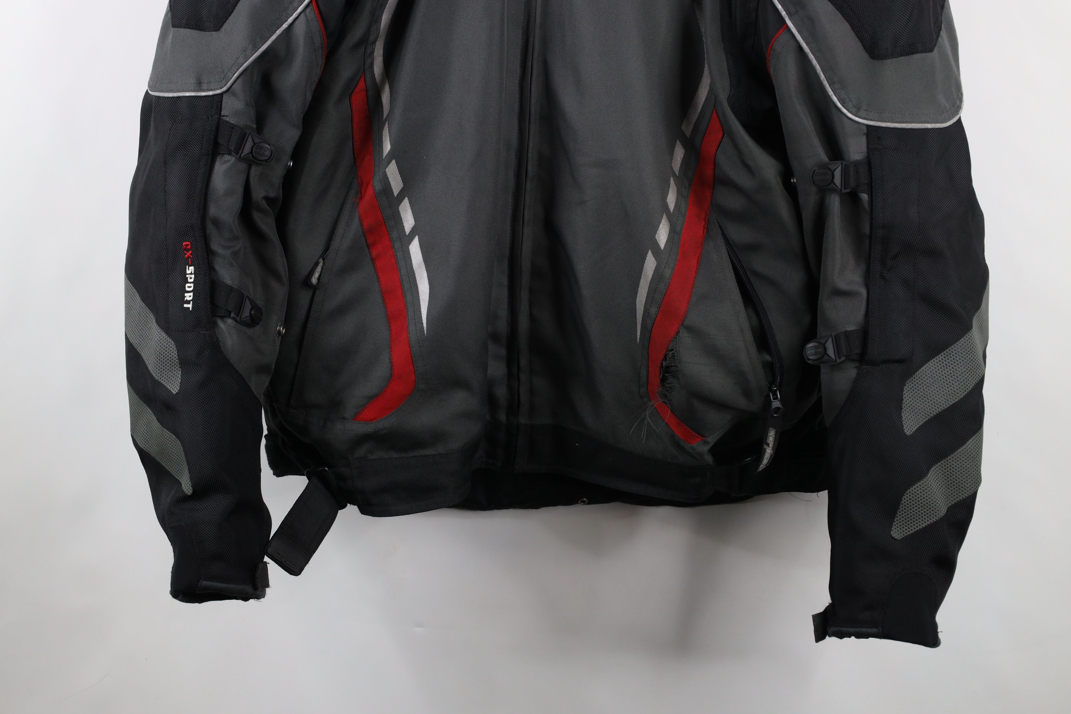 Vintage Vintage Streetwear Armored Padded Motorcycle Riding Jacket Size US XXL / EU 58 / 5 - 3 Thumbnail