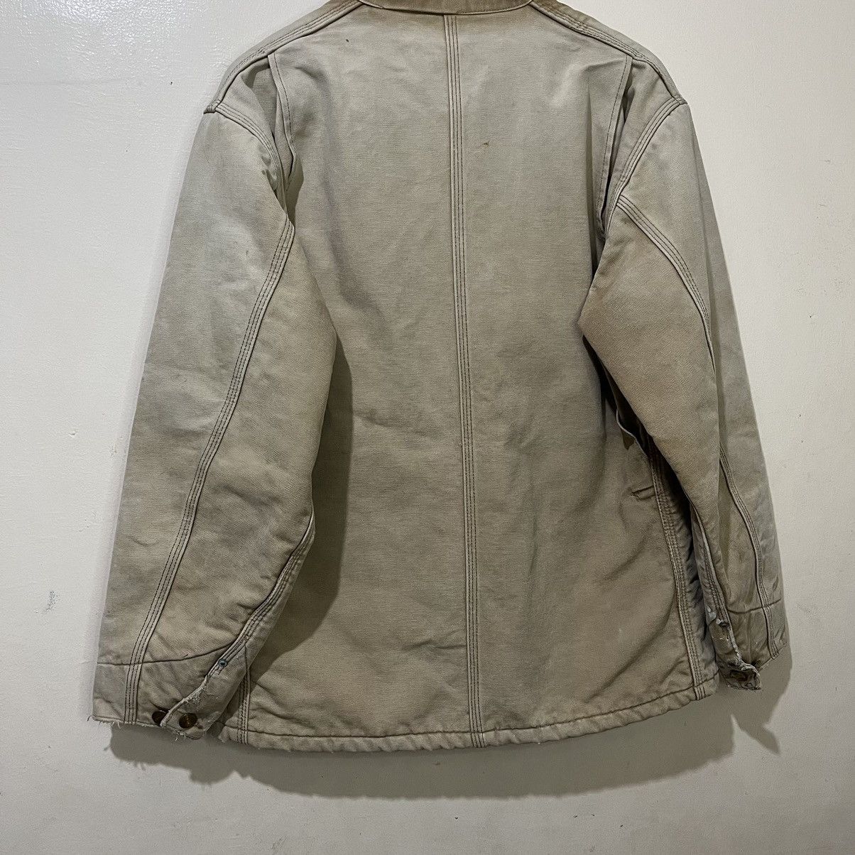Carhartt Vintage 90's Carhartt C01 BRN Hamilton Chore Jacket Size US XL / EU 56 / 4 - 17 Thumbnail