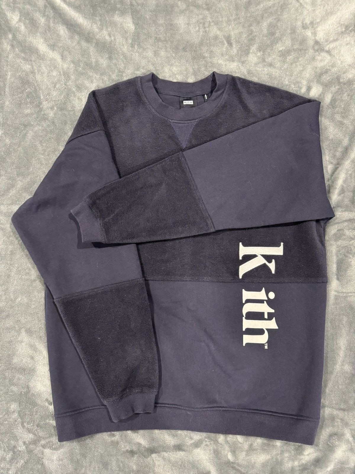 Kith Kith paneled crewneck | Grailed