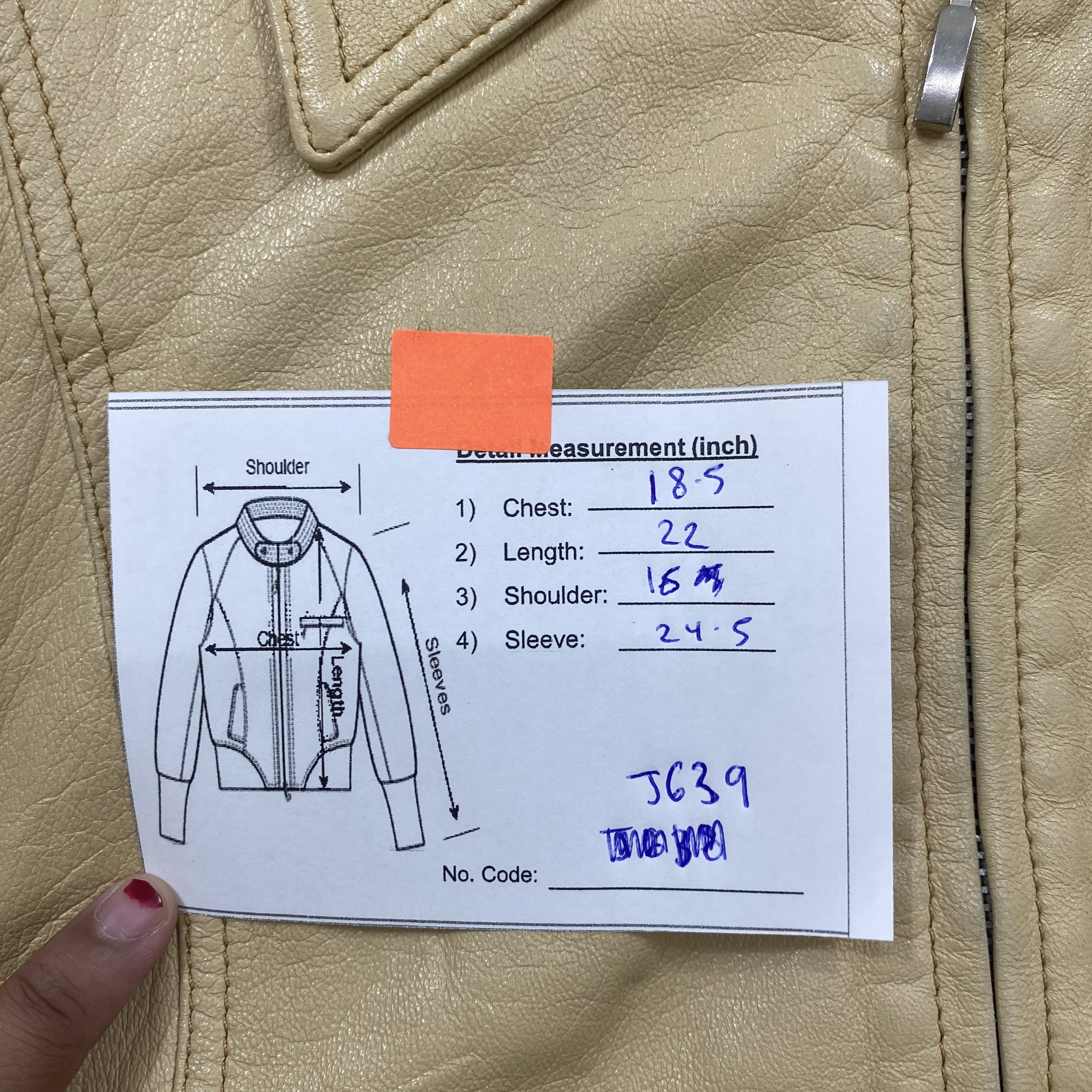 Branded Leather VINTAGE MAX AND CO. LEATHER JACKET-J639 Size US S / EU 44-46 / 1 - 12 Thumbnail