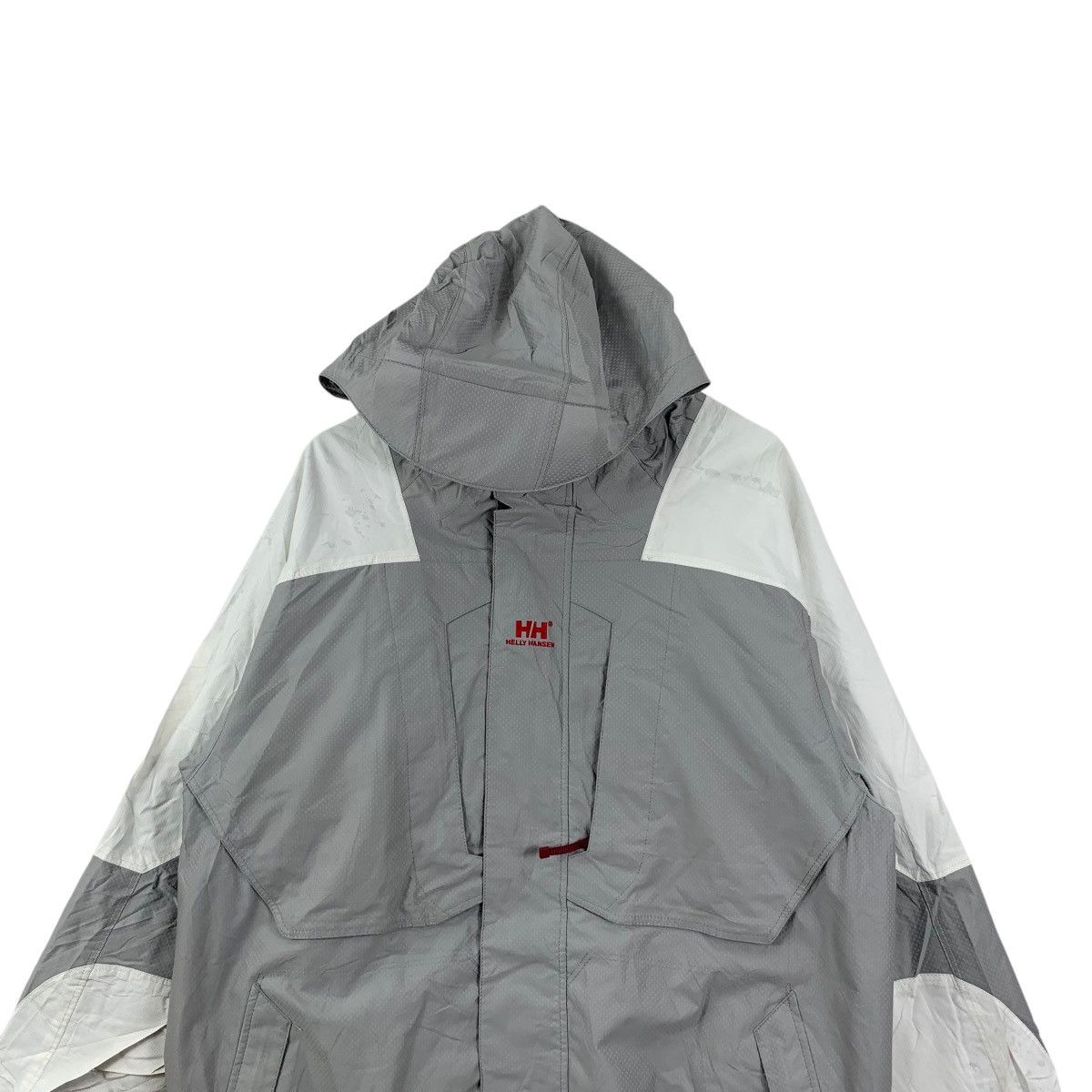 Helly Hansen Vintage HELLY HANSEN GORPCORE Technical Jacket Hoodie Size XL / US 12-14 / IT 48-50 - 2 Thumbnail