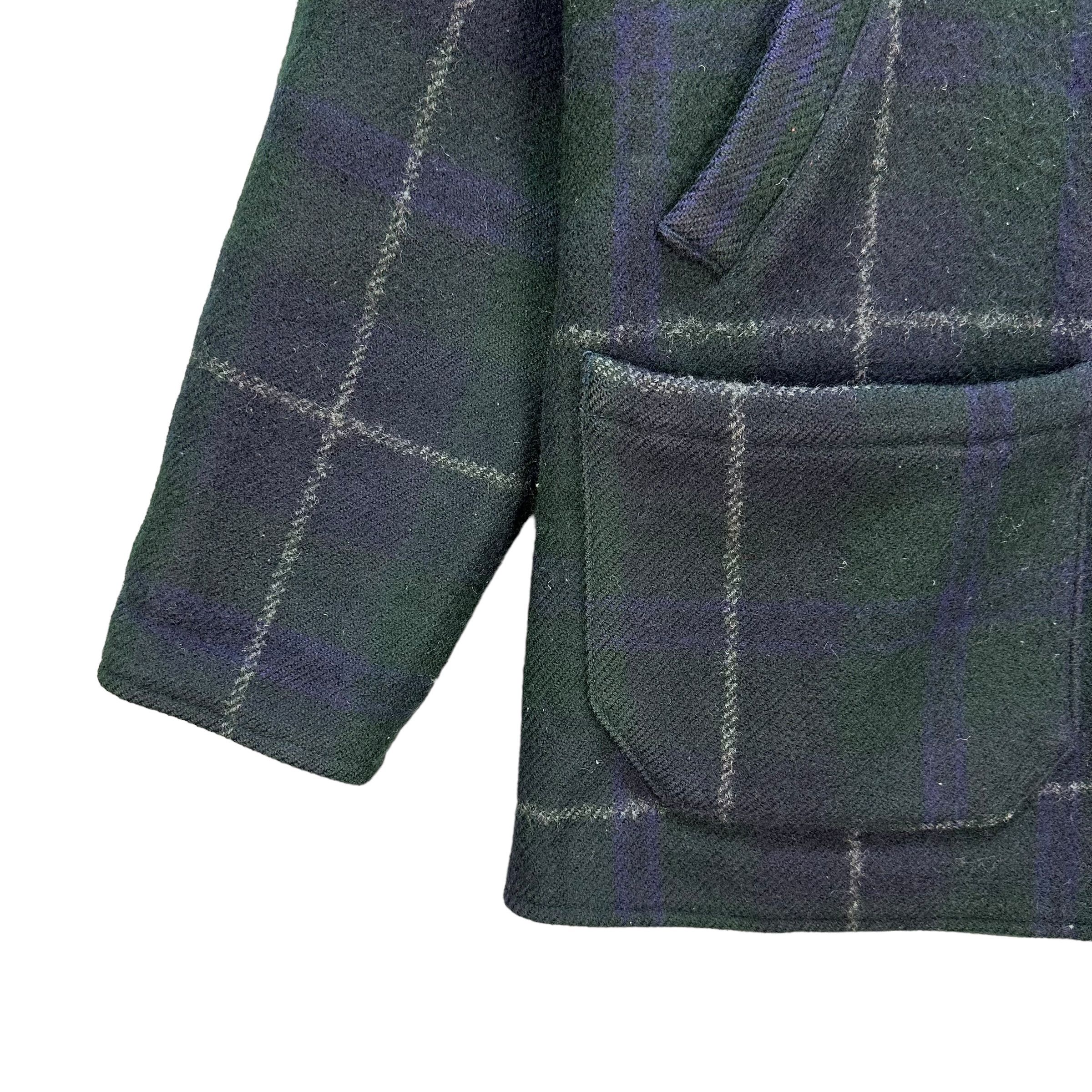 45rpm 45rpm Japan Tartan Wool Zipper Hoodie Jacket #A22-0513 Size US S / EU 44-46 / 1 - 4 Thumbnail