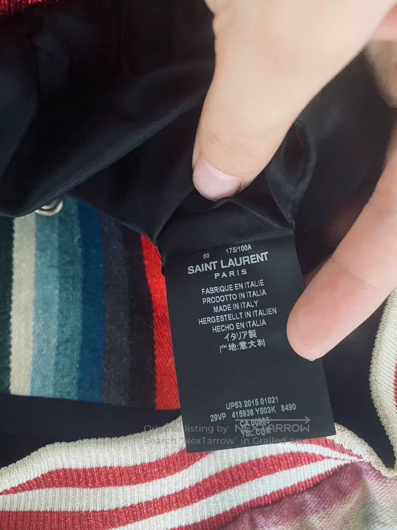 Saint Laurent Paris Saint Laurent Paris T-Rex Jacket i Size US M / EU 48-50 / 2 - 3 Thumbnail