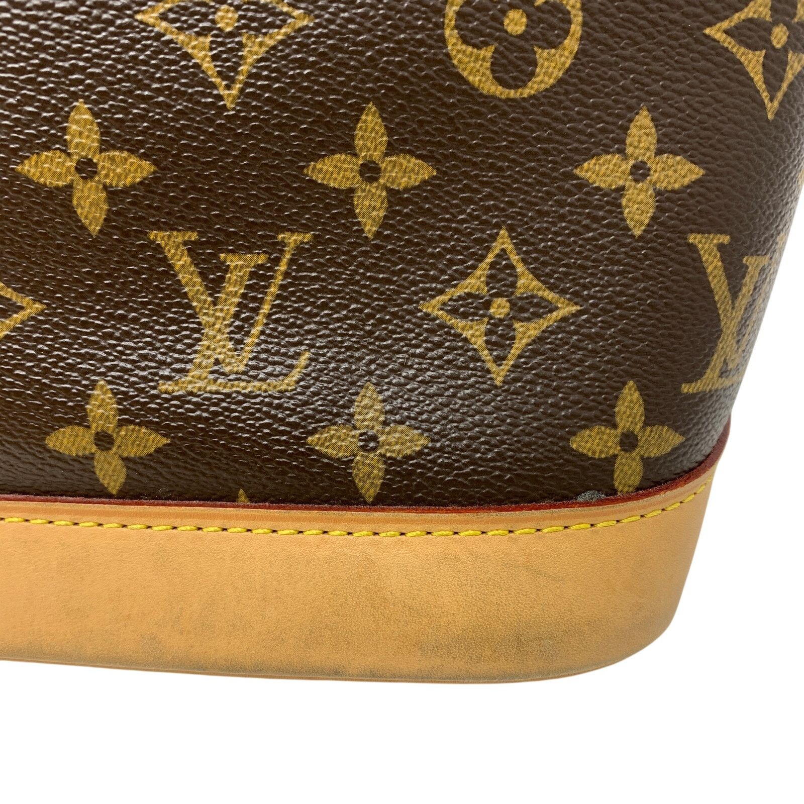 Louis Vuitton VTG Louis Vuitton Alma Handbag Monogram Canvas Made In USA Size ONE SIZE - 3 Thumbnail