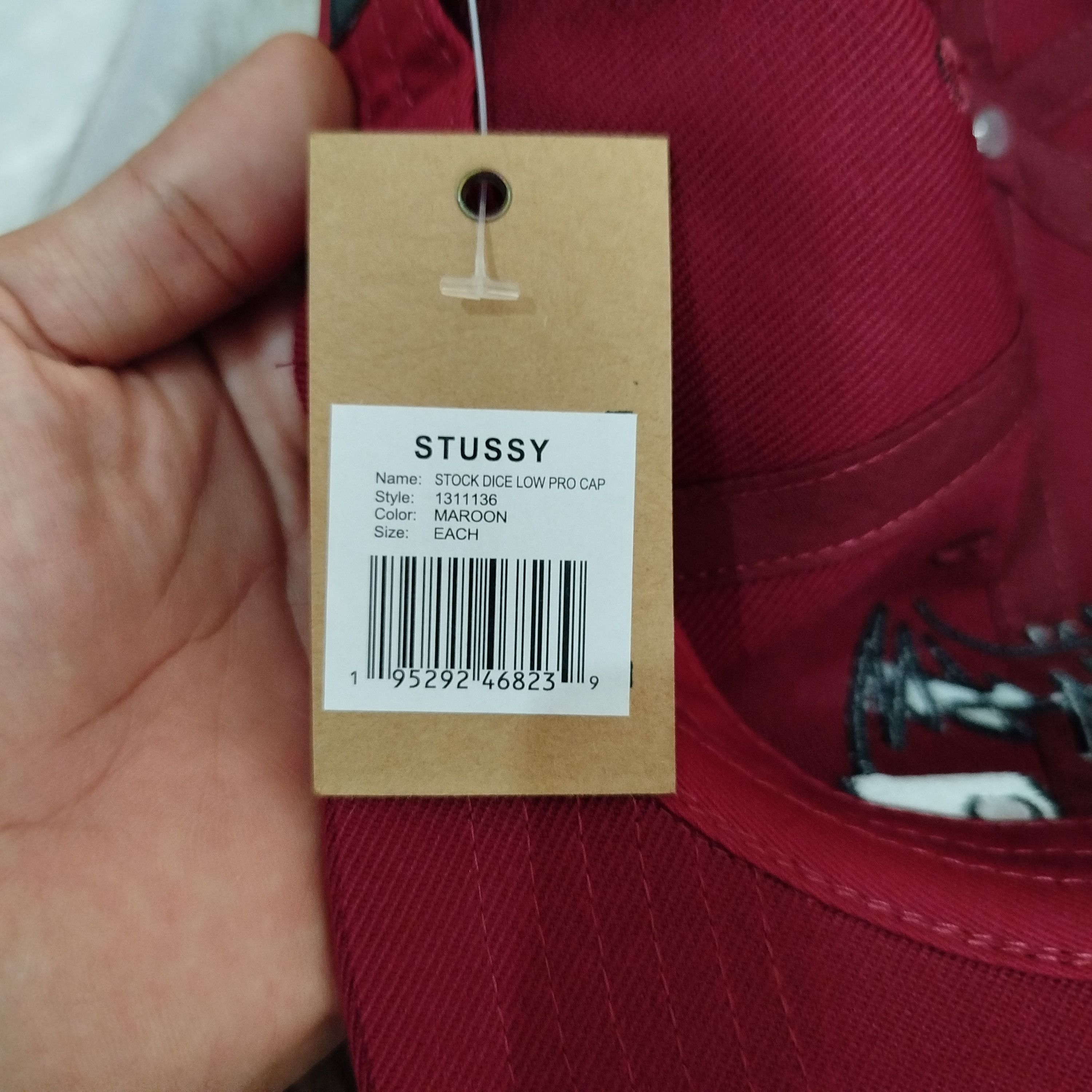 Stussy STUSSY STOCK DICE LOW PRO CAP Size ONE SIZE - 3 Thumbnail