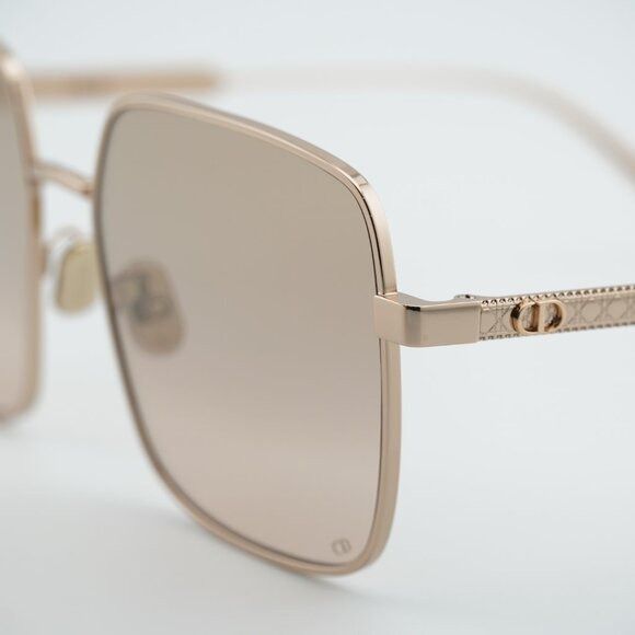 Dior Dior DIORCANNAGE S1U D0L6 Sunglasses Pink Square Frame Size ONE SIZE - 8 Thumbnail