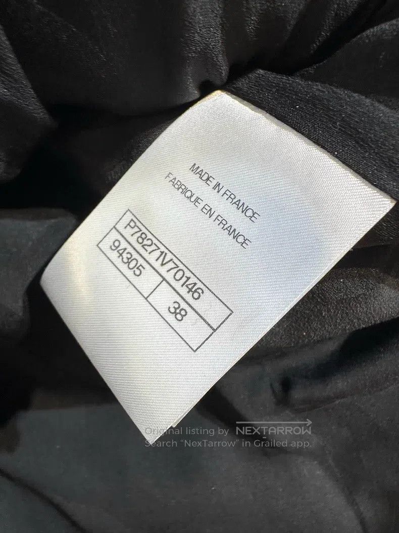 Chanel Chanel Black wool teddy bow gold buckle coat Size XS / US 0-2 / IT 36-38 - 4 Thumbnail