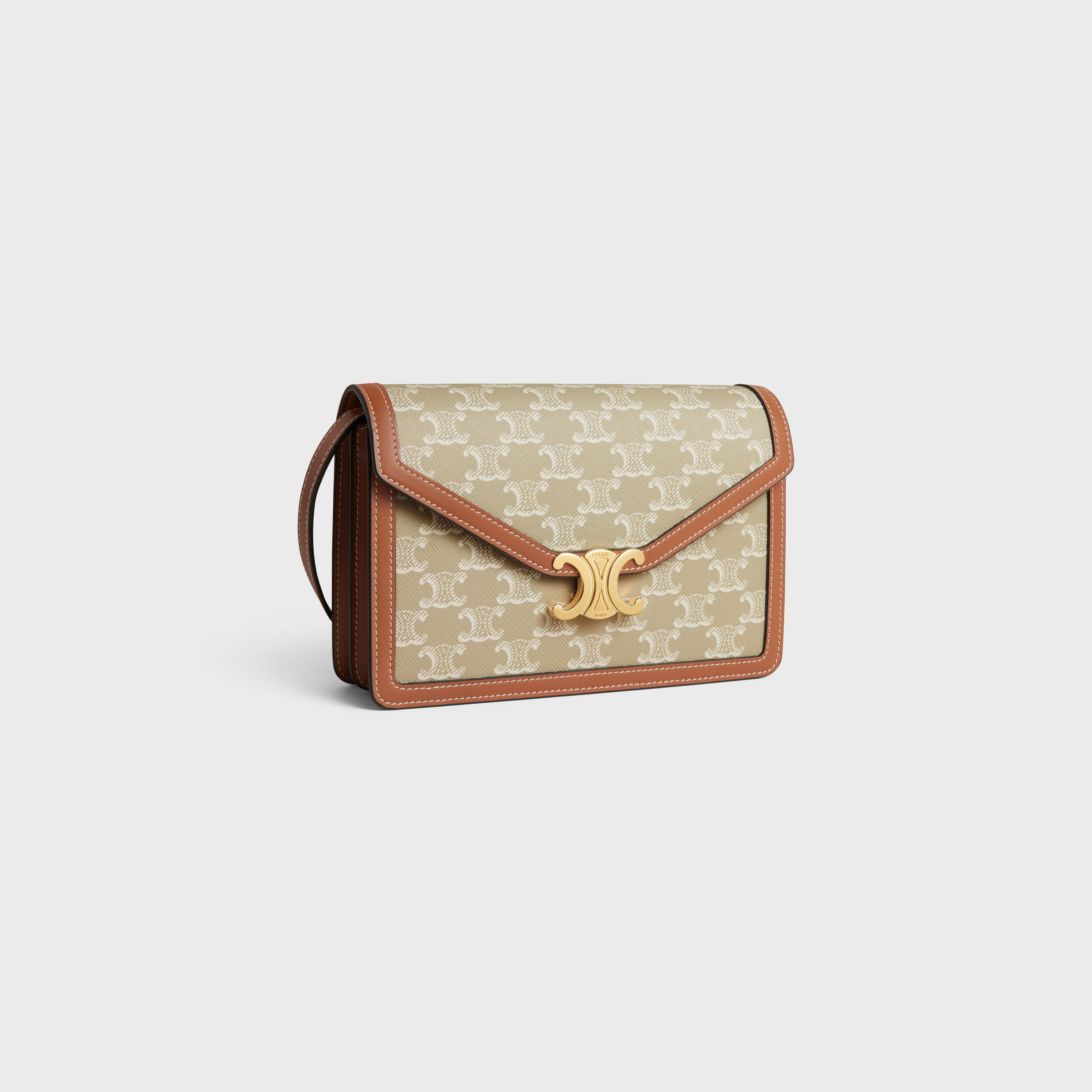 Celine o1bcso1str0125 Size: OS / Triomphe Canvas Enveloppe Bag Size ONE SIZE - 2 Thumbnail