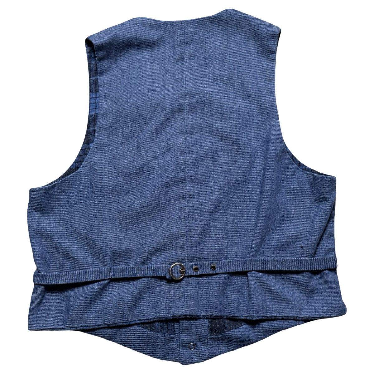 Vintage Vintage West Cal 45 Denim Snap Buttom Vest Plaid M Cinch Size US M / EU 48-50 / 2 - 6 Thumbnail