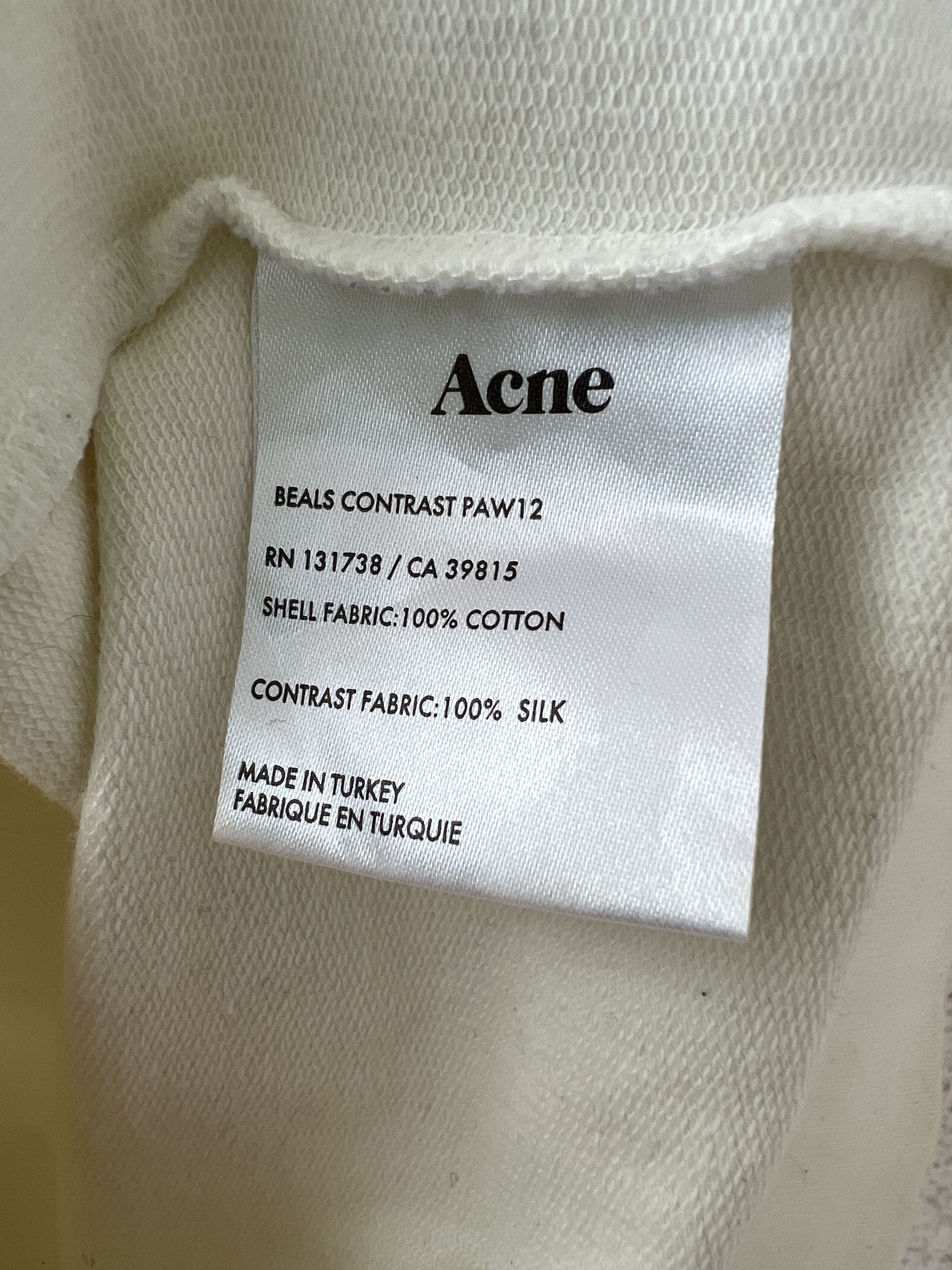 Acne Studios × Vintage Vintage Acne Studios Sweatshirt S Size S / US 4 / IT 40 - 3 Thumbnail