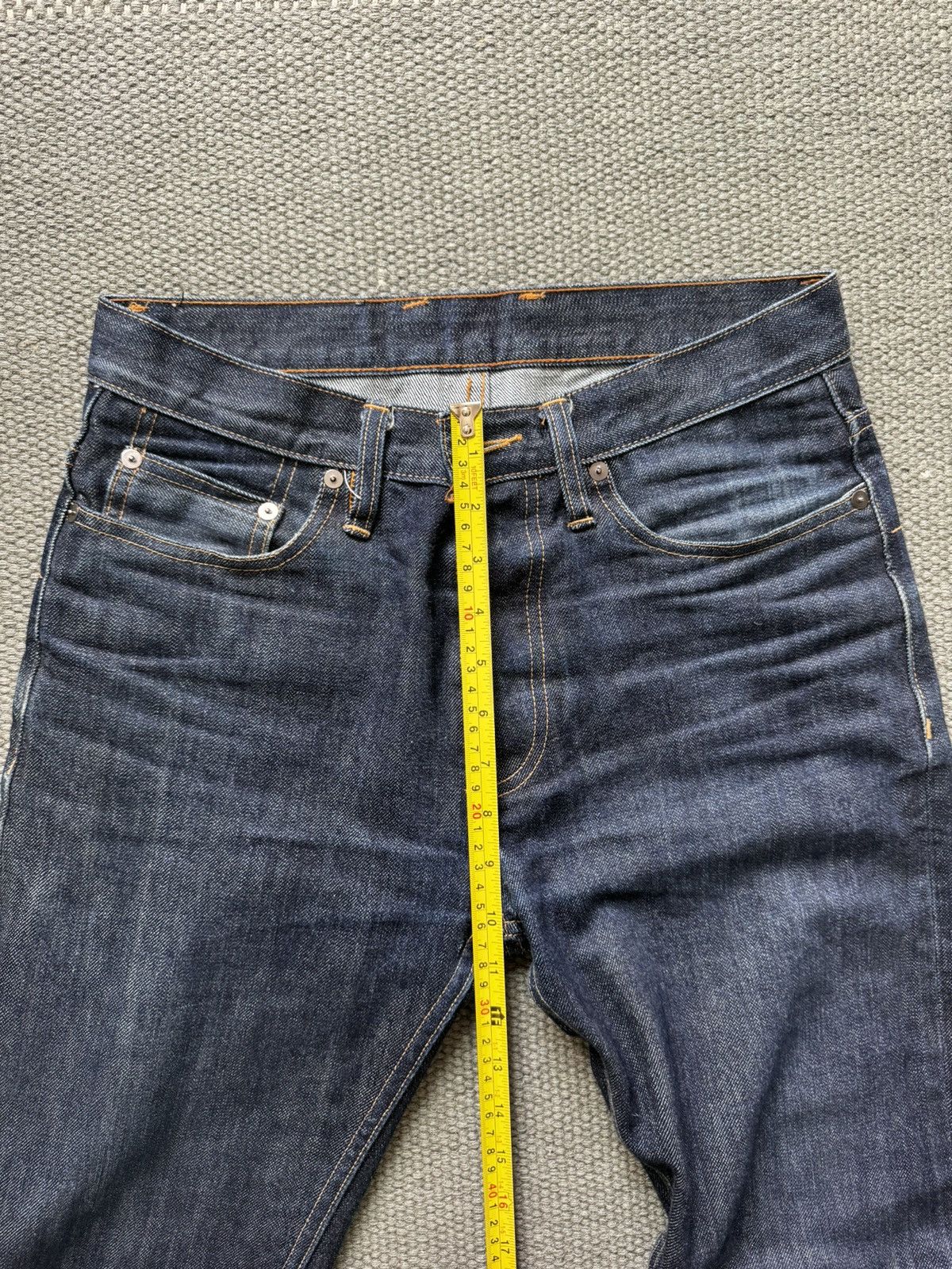3sixteen NT-100x - Narrow Tapered ⁠-⁠ Indigo Selvedge - 30 Size US 30 / EU 46 - 2 Thumbnail