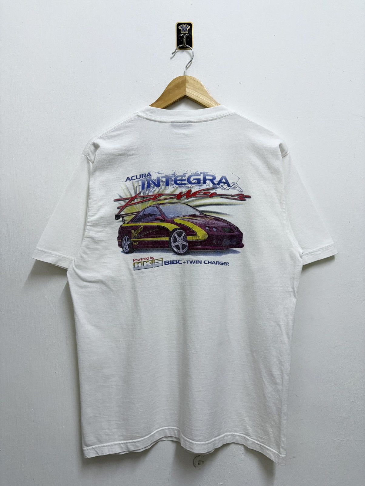 Japanese Brand 2000's Full Scale JDM - Honda Acura Integra Type-R T-Shirt Size US M / EU 48-50 / 2 - 1 Thumbnail
