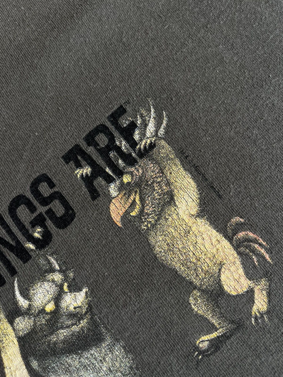 Universal Studios Vintage WHERE THE WILD THINGS ARE 00’s Universal Tshirt Size US XL / EU 56 / 4 - 8 Thumbnail