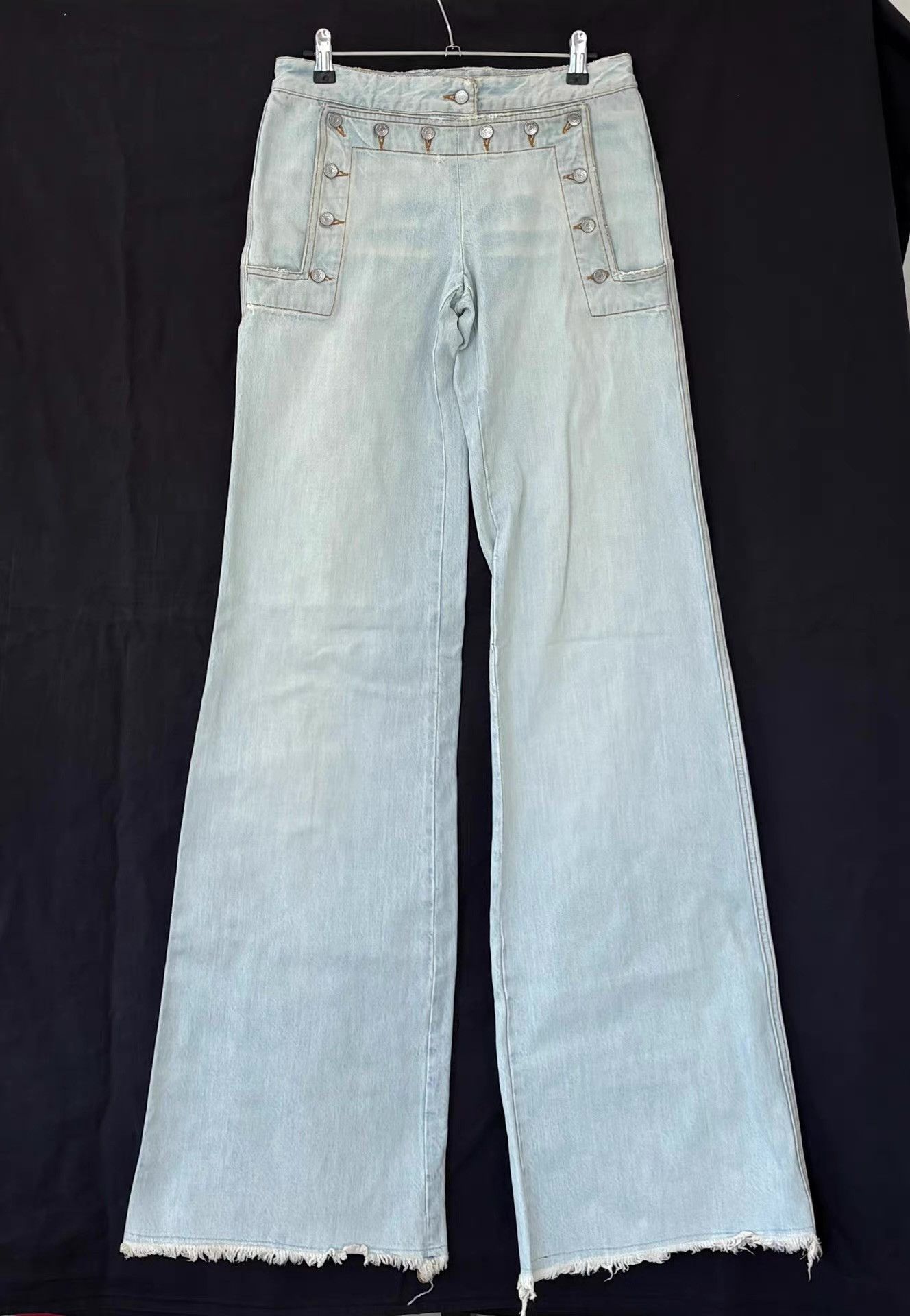 Dolce & Gabbana Dolce & Gabbana 2003SS Wide-Leg Jeans。Ｑ21 Size 38" / US 16 / IT 52 - 1 Thumbnail
