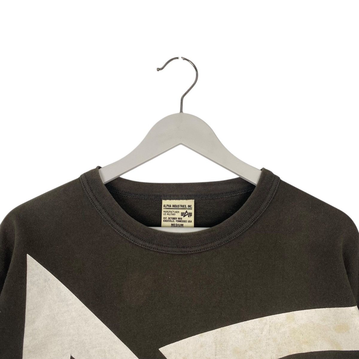 Other Vintage Alpha Industries Crewneck Sweatshirt Brown Size M Size US M / EU 48-50 / 2 - 4 Thumbnail