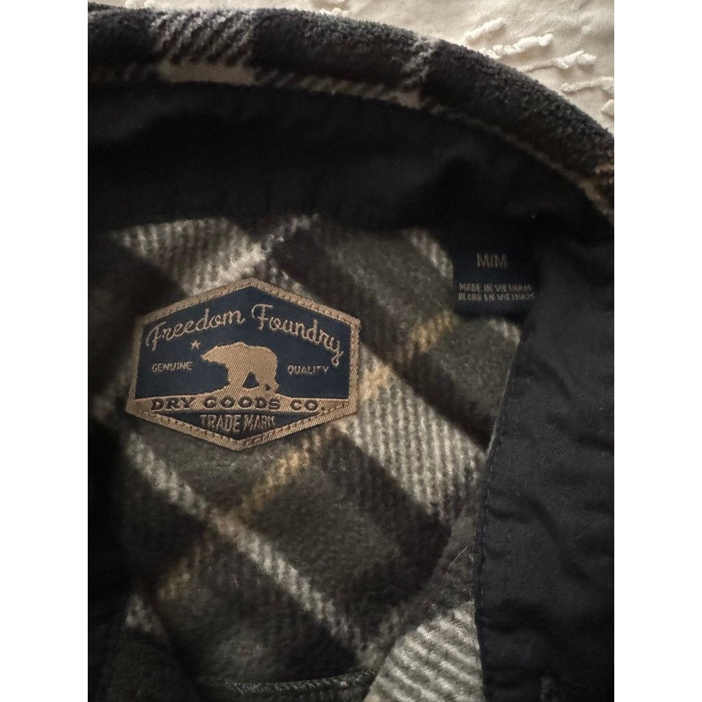 Vintage Foundry Freedom Foundry Men’s Plush Plaid Fleece Size US M / EU 48-50 / 2 - 2 Thumbnail