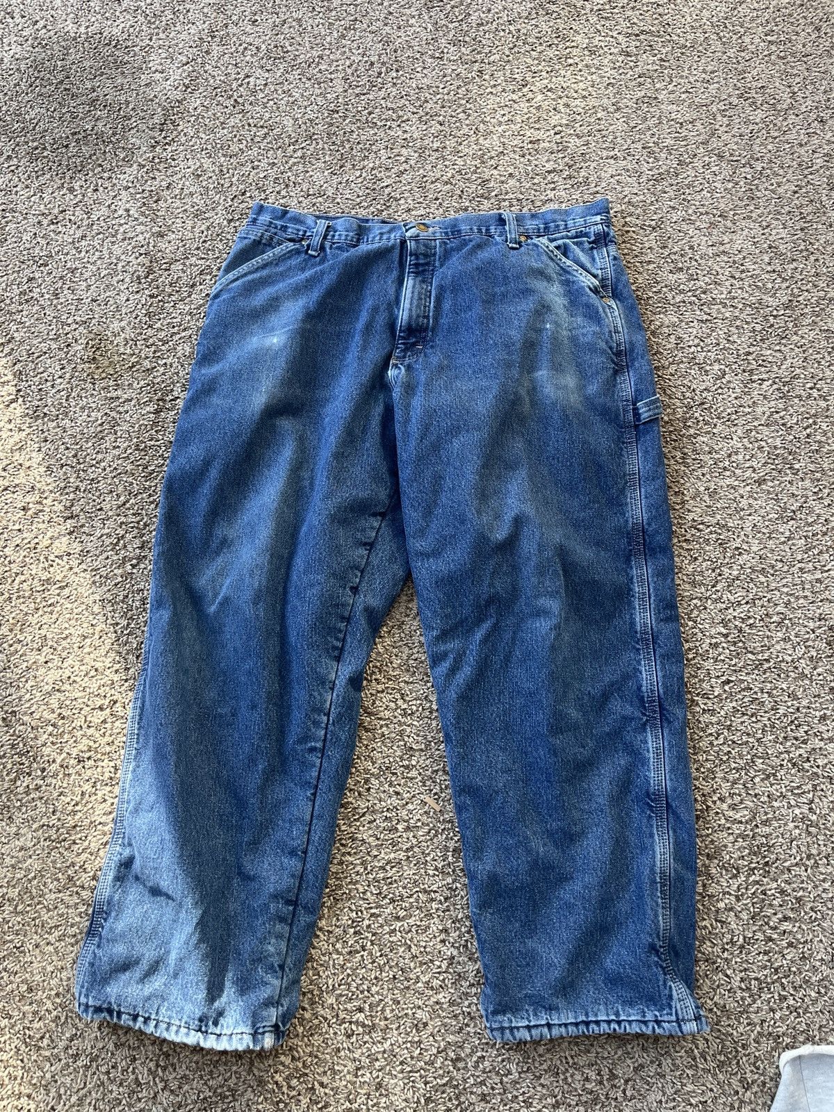 Wrangler Vintage Wrangler Blue jeans wool inside Size US 38 / EU 54 - 1 Thumbnail