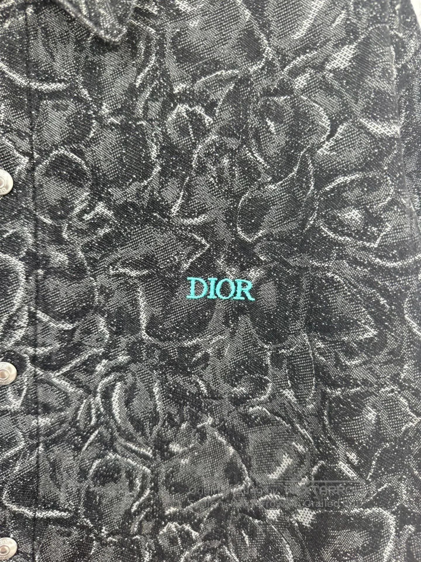 Dior Dior x Jardin Embroidered Logo Jacket. Size US L / EU 52-54 / 3 - 3 Thumbnail