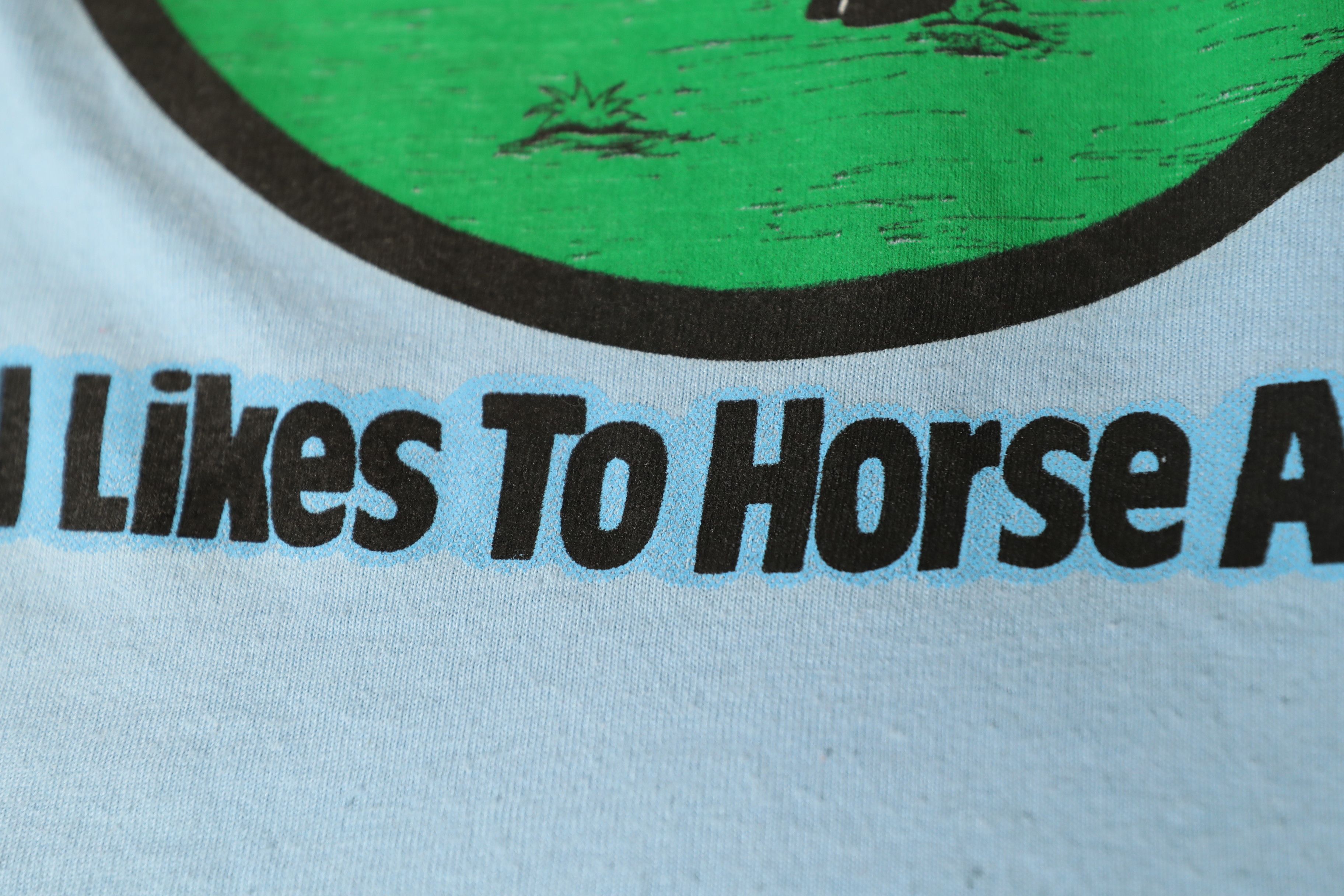 Vintage This Old Mare Vintage Single Stitch Tee (L) Size US L / EU 52-54 / 3 - 7 Thumbnail