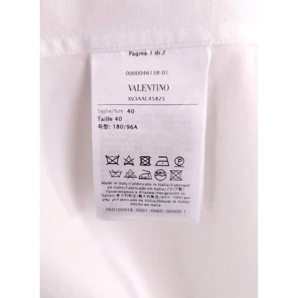 Valentino Valentino Double Layer Short Sleeve Overshirt Size 40 M Men Size US M / EU 48-50 / 2 - 12 Thumbnail