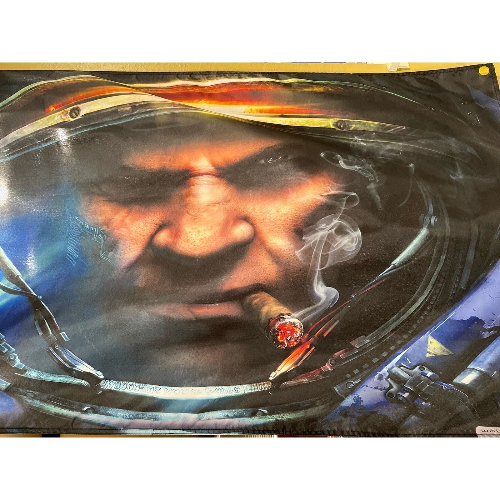 Nintendo Starcraft II 2 5ft Flag PC 1998 Blizzard Banner Poster RTS Size ONE SIZE - 2 Thumbnail