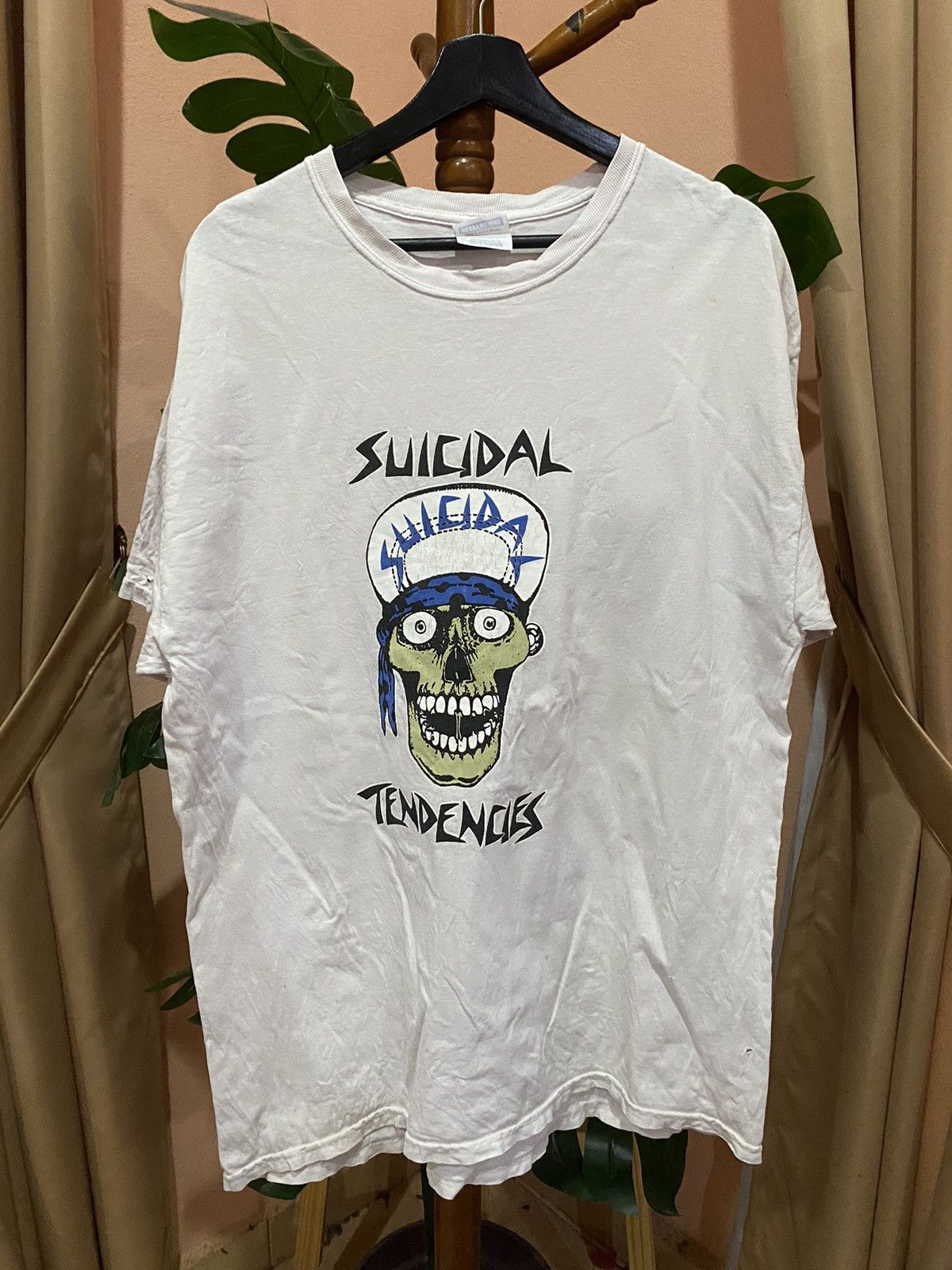 Band Tees Vintage Suicidal Tendencies Punk Rock Band T-Shirt – Hanes Size US XL / EU 56 / 4 - 1 Thumbnail