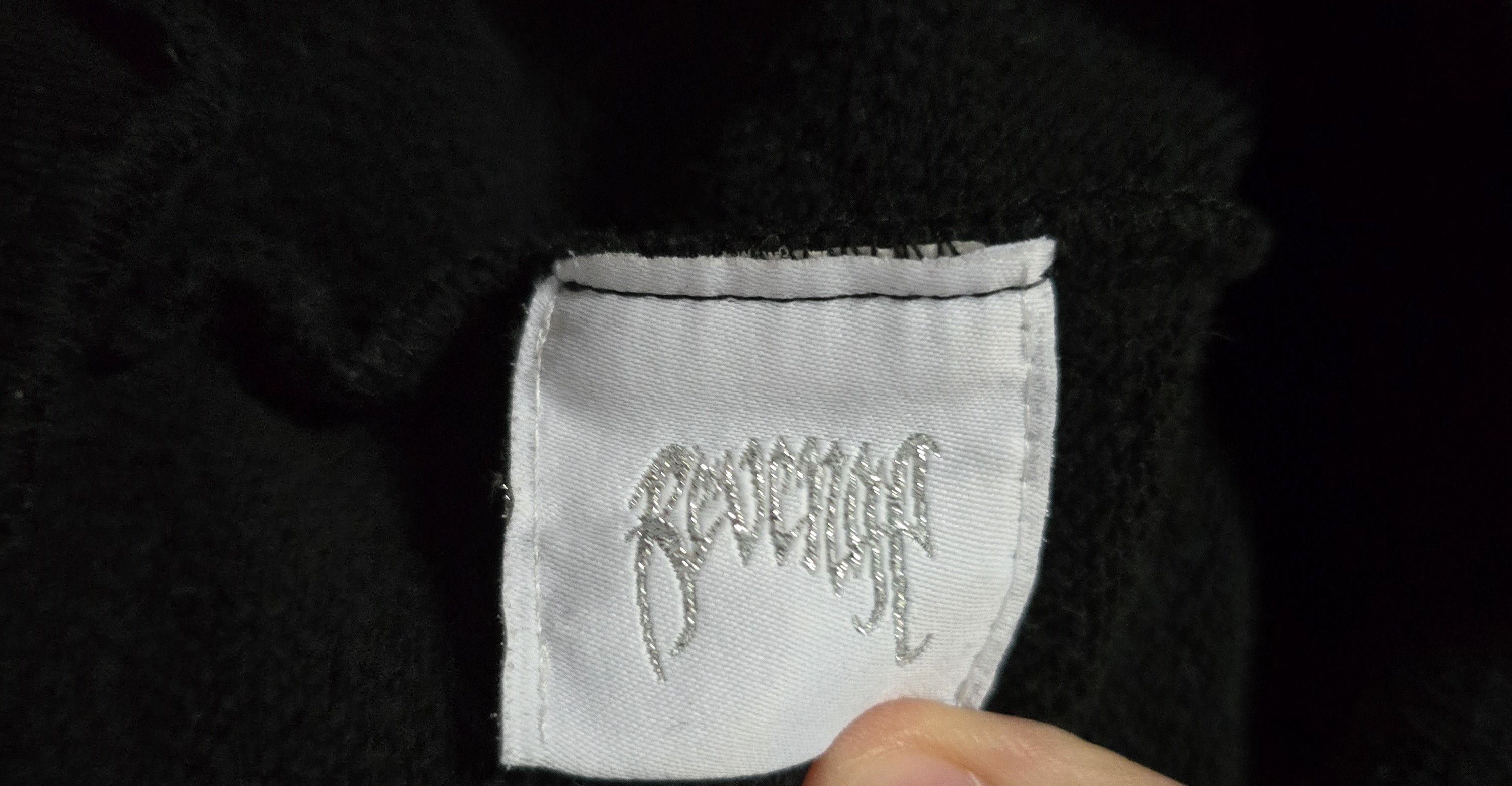 Revenge Revenge White Outline Embroidered Arch Hoodie Size US M / EU 48-50 / 2 - 5 Thumbnail