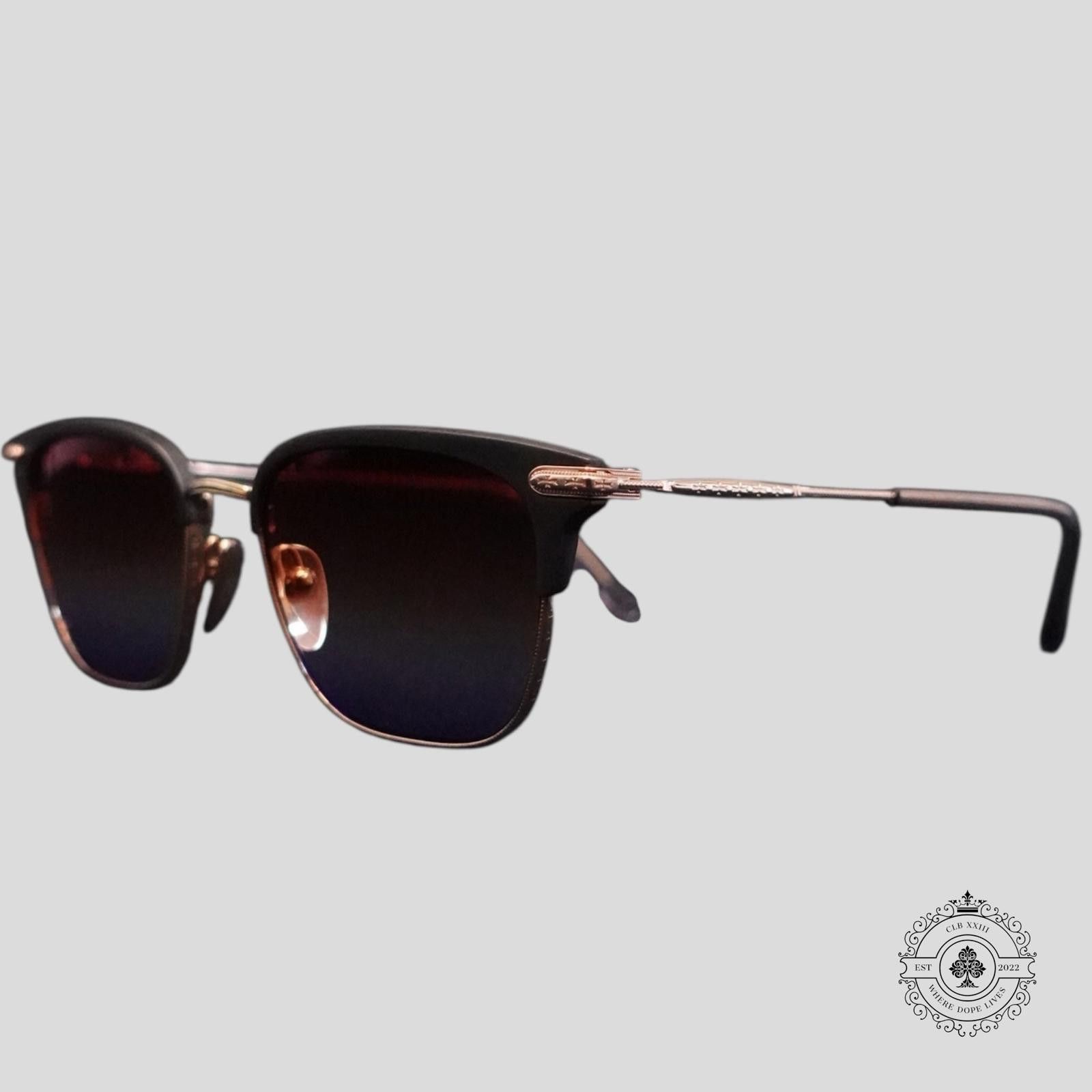 Chrome Hearts Chrome Hearts Muffbuffin' Glasses in Gold Size ONE SIZE - 1 Thumbnail